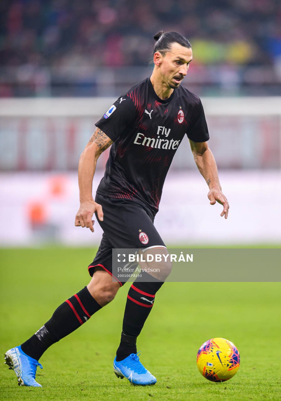 Zlatan Ibrahimovic of Milan