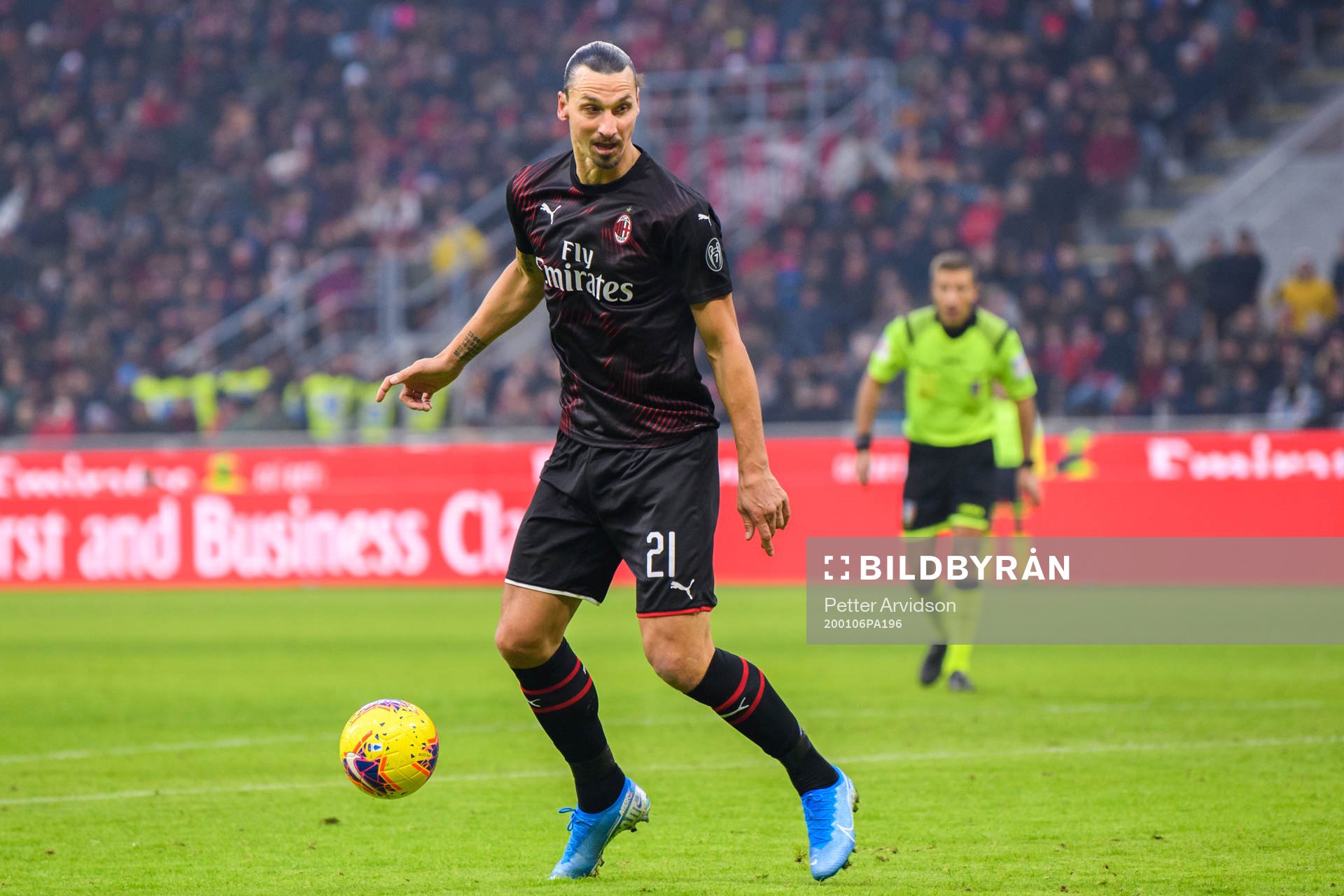 Zlatan Ibrahimovic of Milan