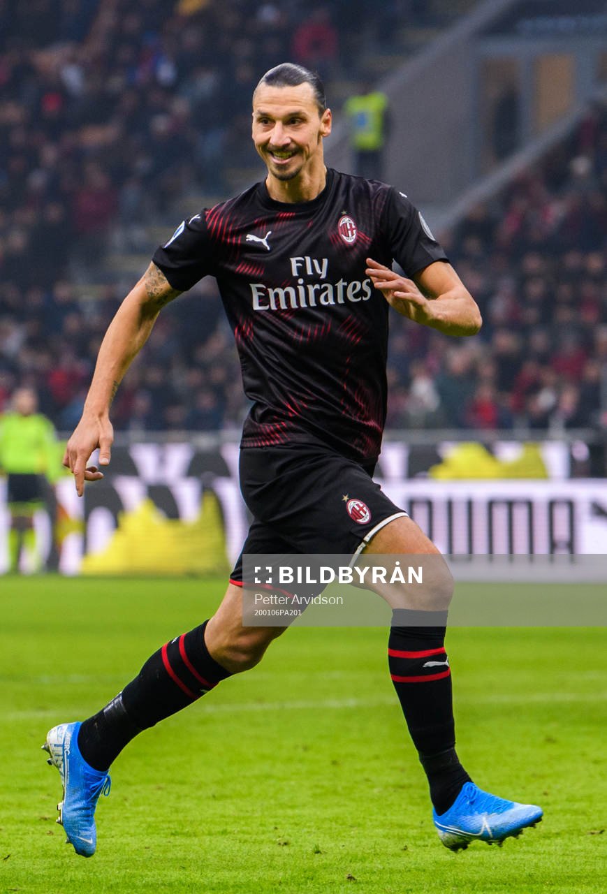 Zlatan Ibrahimovic of Milan