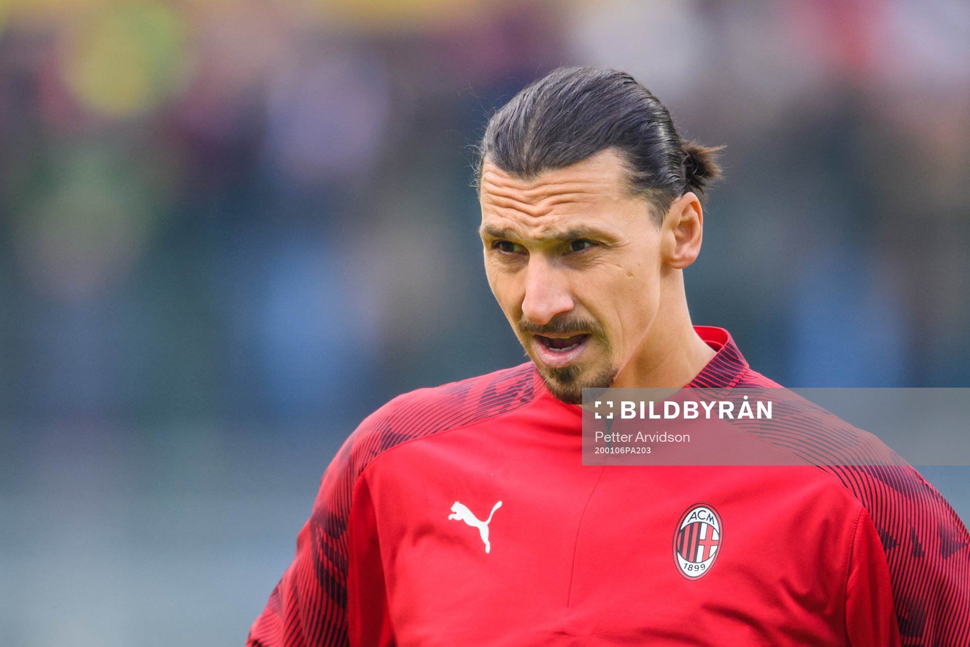 Zlatan Ibrahimovic of Milan