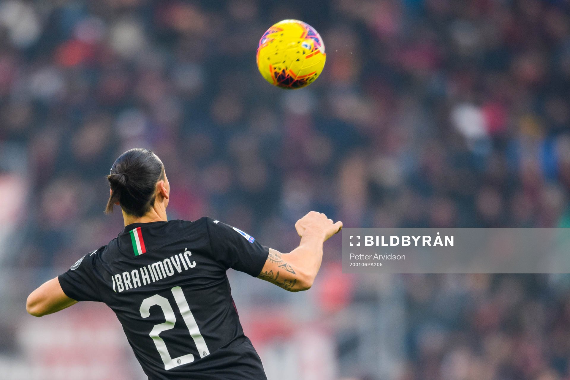 Zlatan Ibrahimovic of Milan