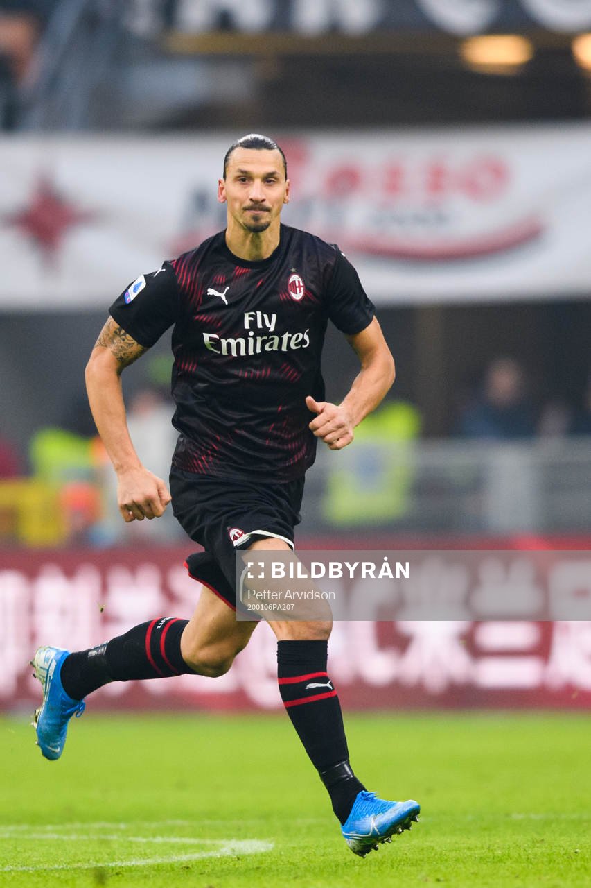 Zlatan Ibrahimovic of Milan