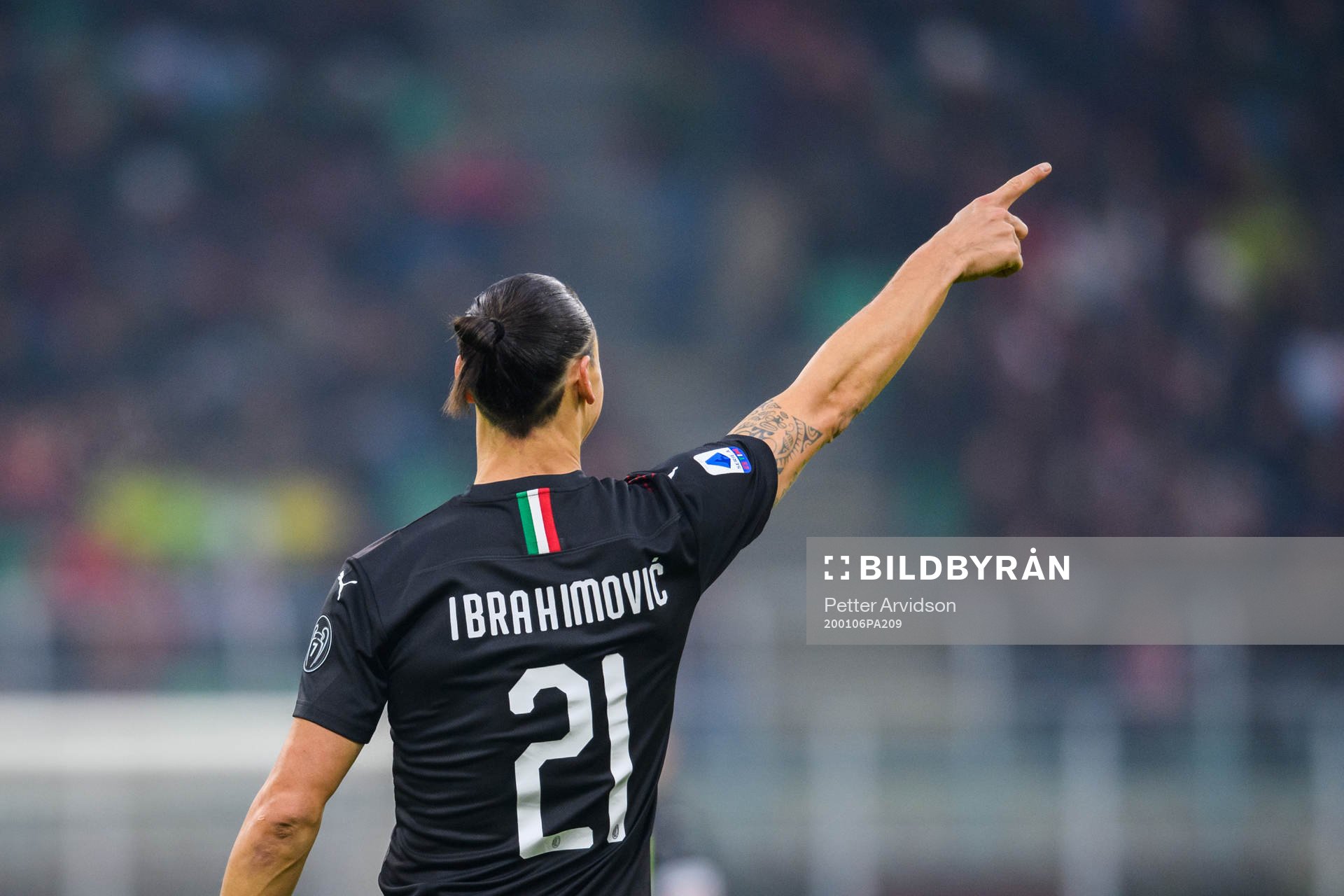 Zlatan Ibrahimovic of Milan