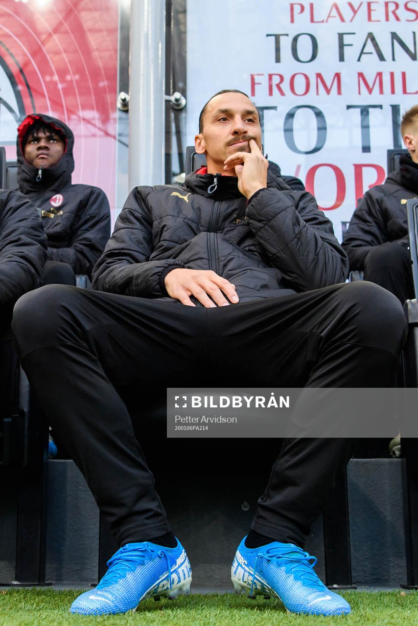 Zlatan Ibrahimovic of Milan
