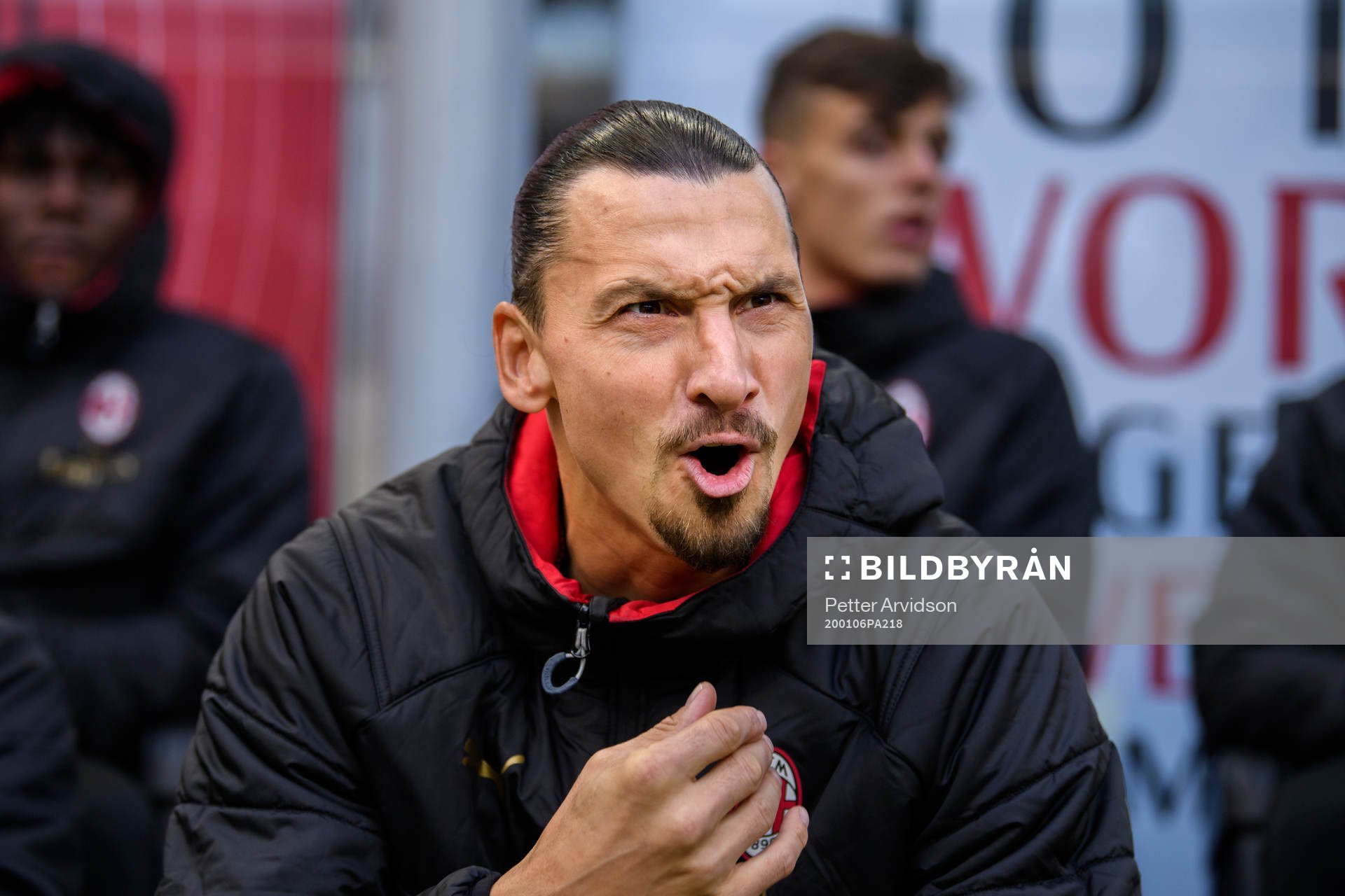 Zlatan Ibrahimovic of Milan