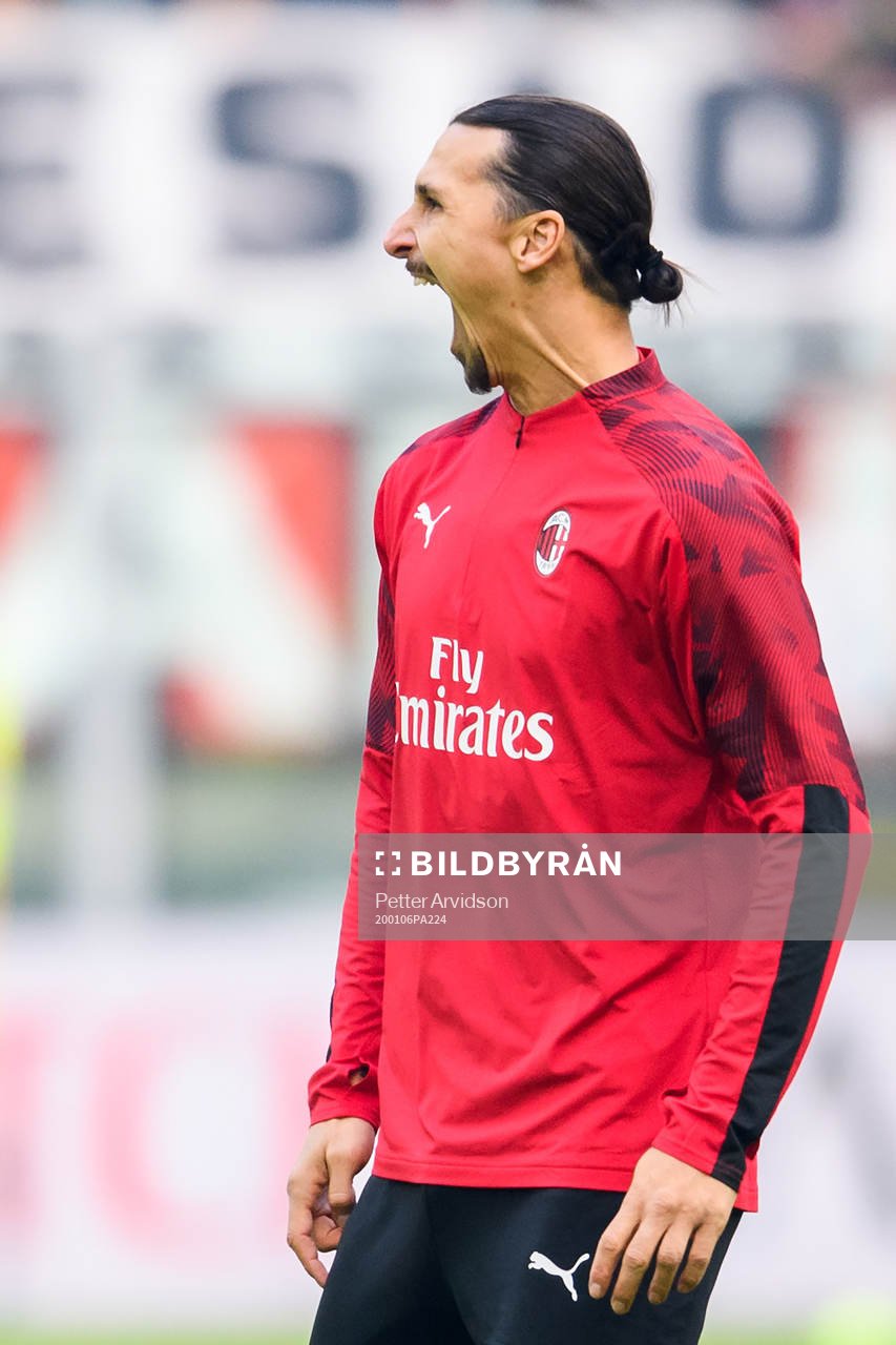 Zlatan Ibrahimovic of Milan