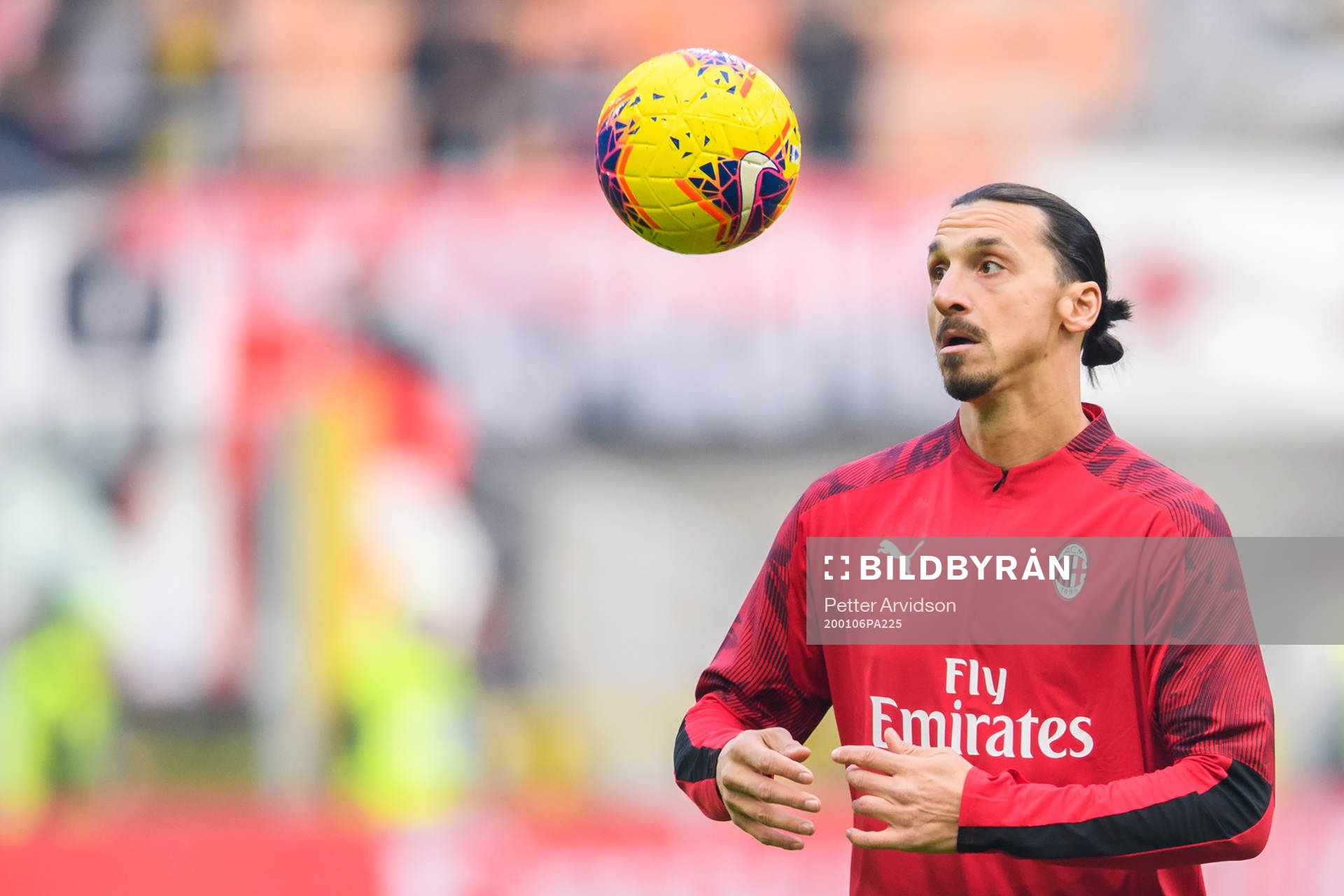 Zlatan Ibrahimovic of Milan