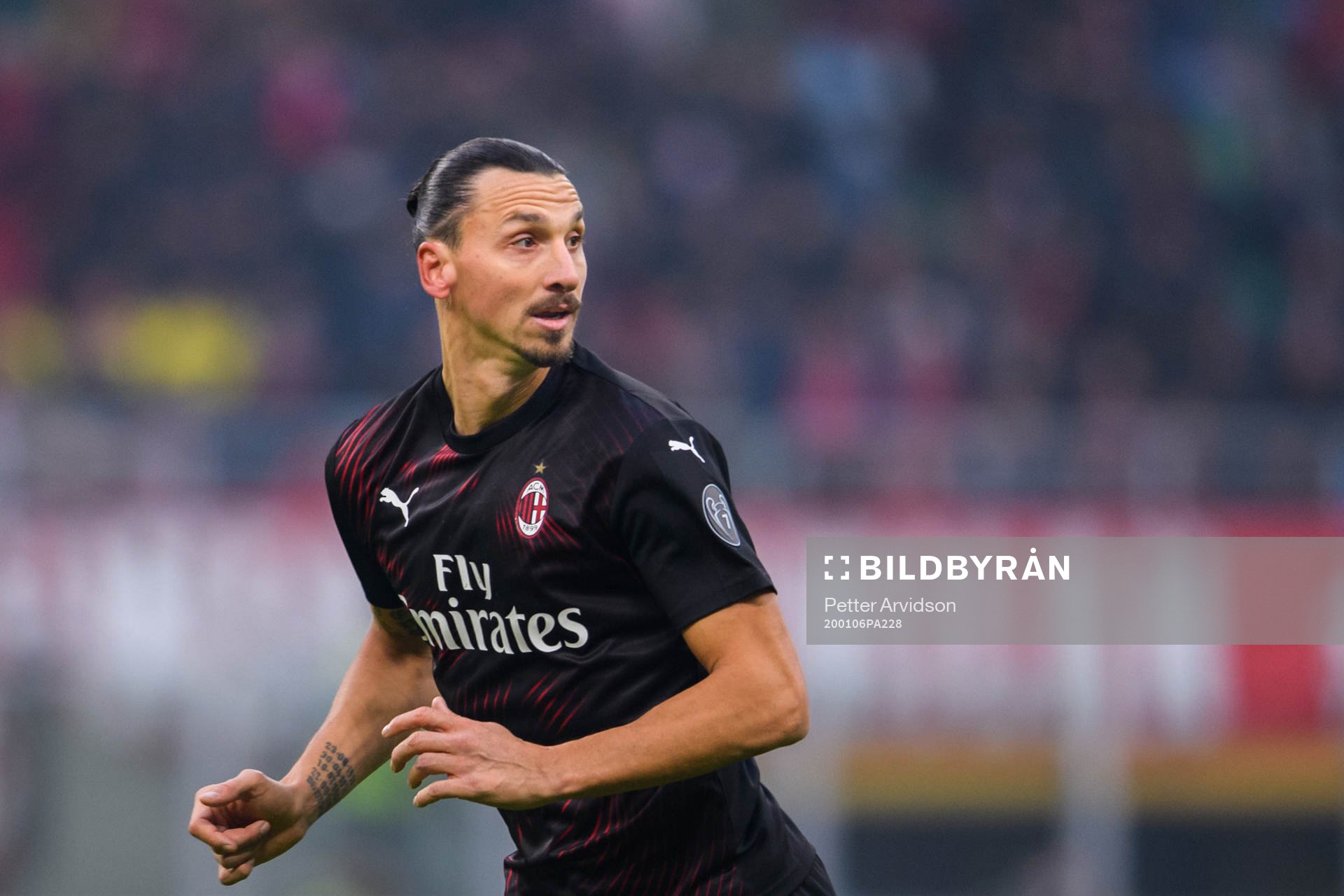Zlatan Ibrahimovic of Milan