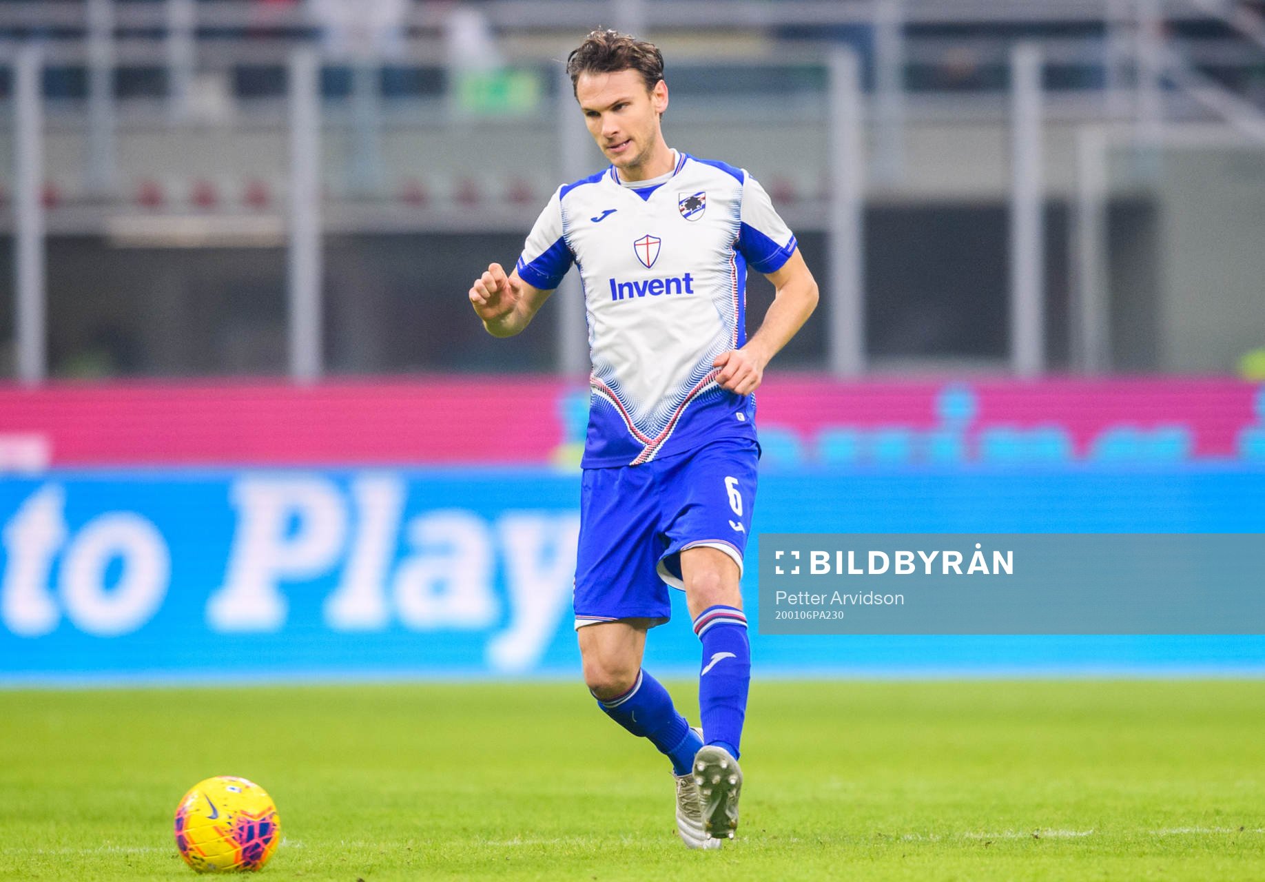 Albin Ekdal of Sampdoria