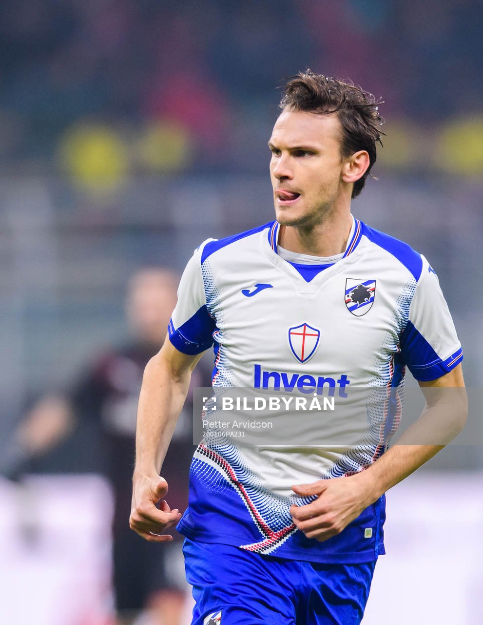 Albin Ekdal of Sampdoria