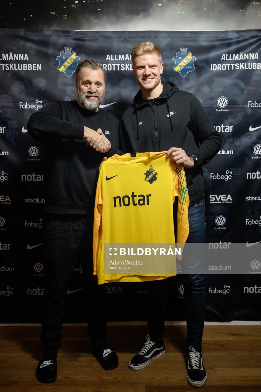 s sportchef Björn Wesström och Jakob Haugaard, ny