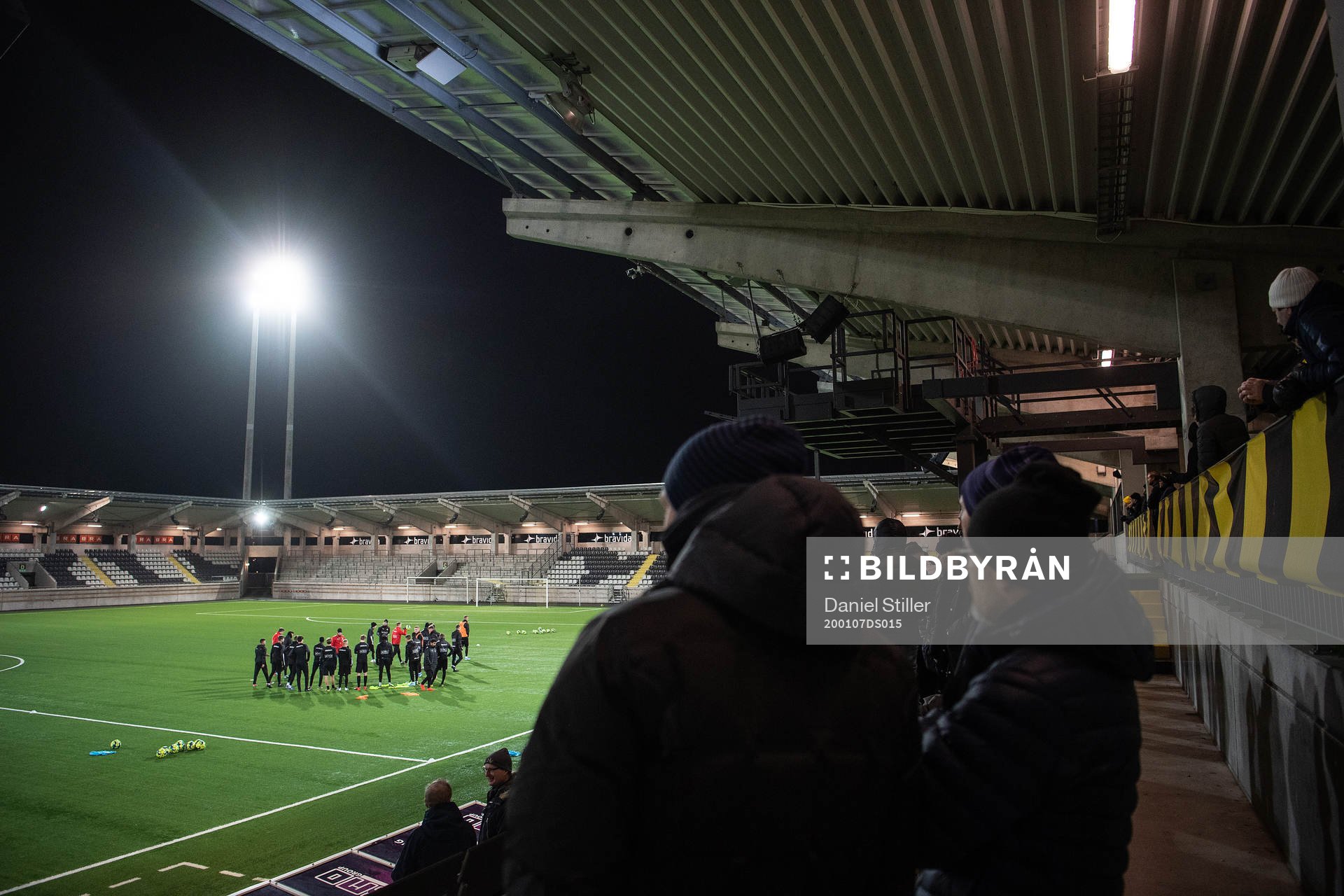 Laget samlas på Bravida arena