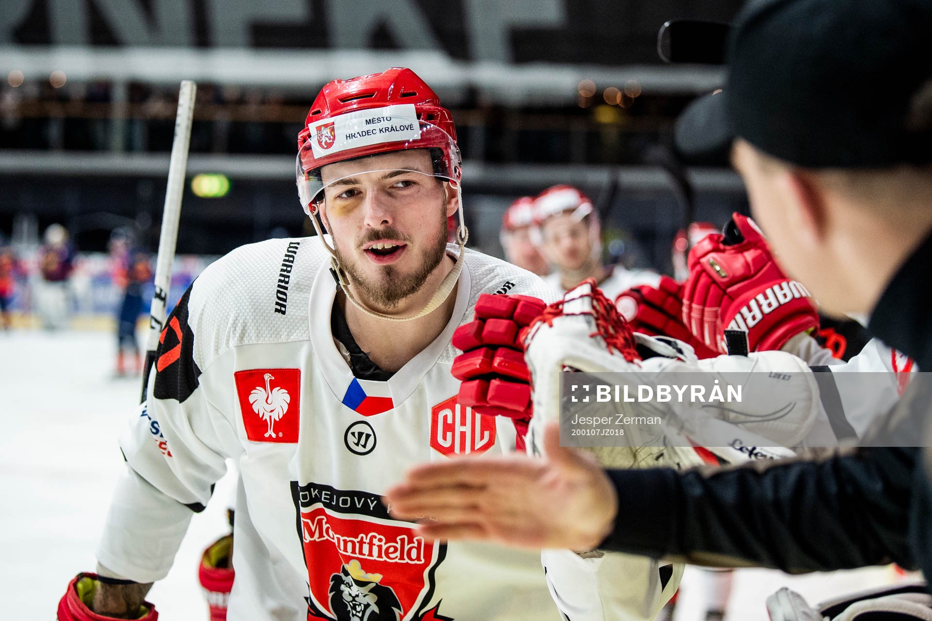 Richard Nedomlel of Mountfield celebrates
