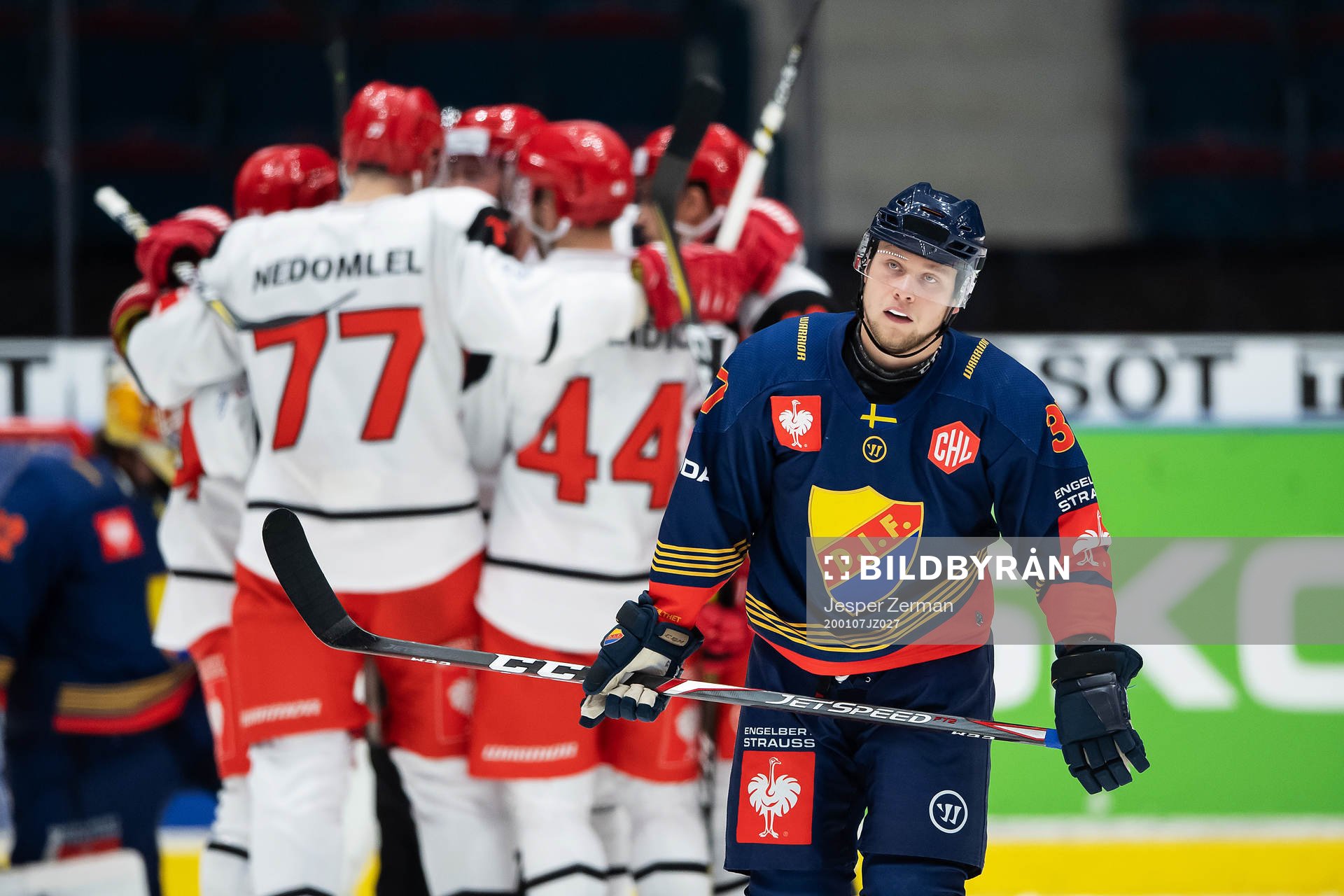 Jesper Pettersson of Djurgården looks dejected