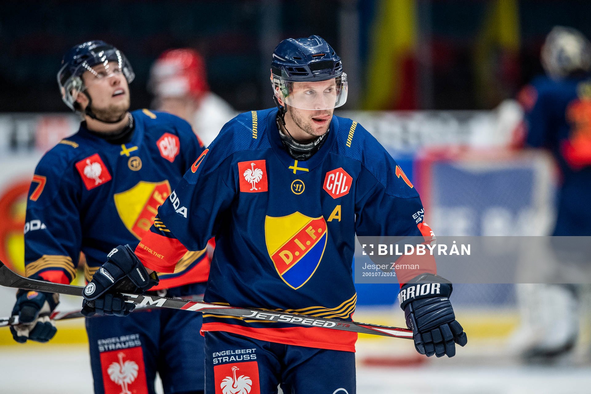 Niclas Bergfors of Djurgården looks dejected