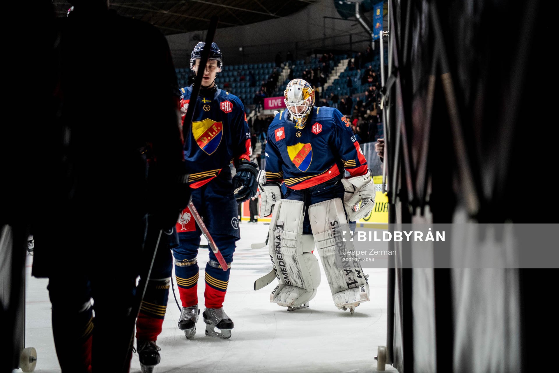goalkeeper Karri Rämö of Djurgården looks dejected
