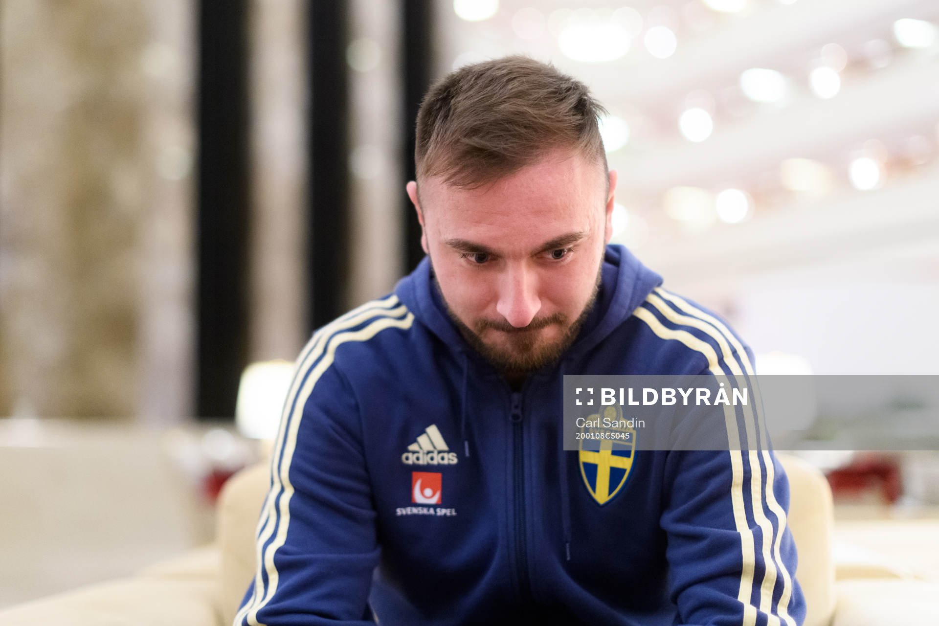 Muamer Tankovic is being interviewed on January 8, 2020 in Doha.