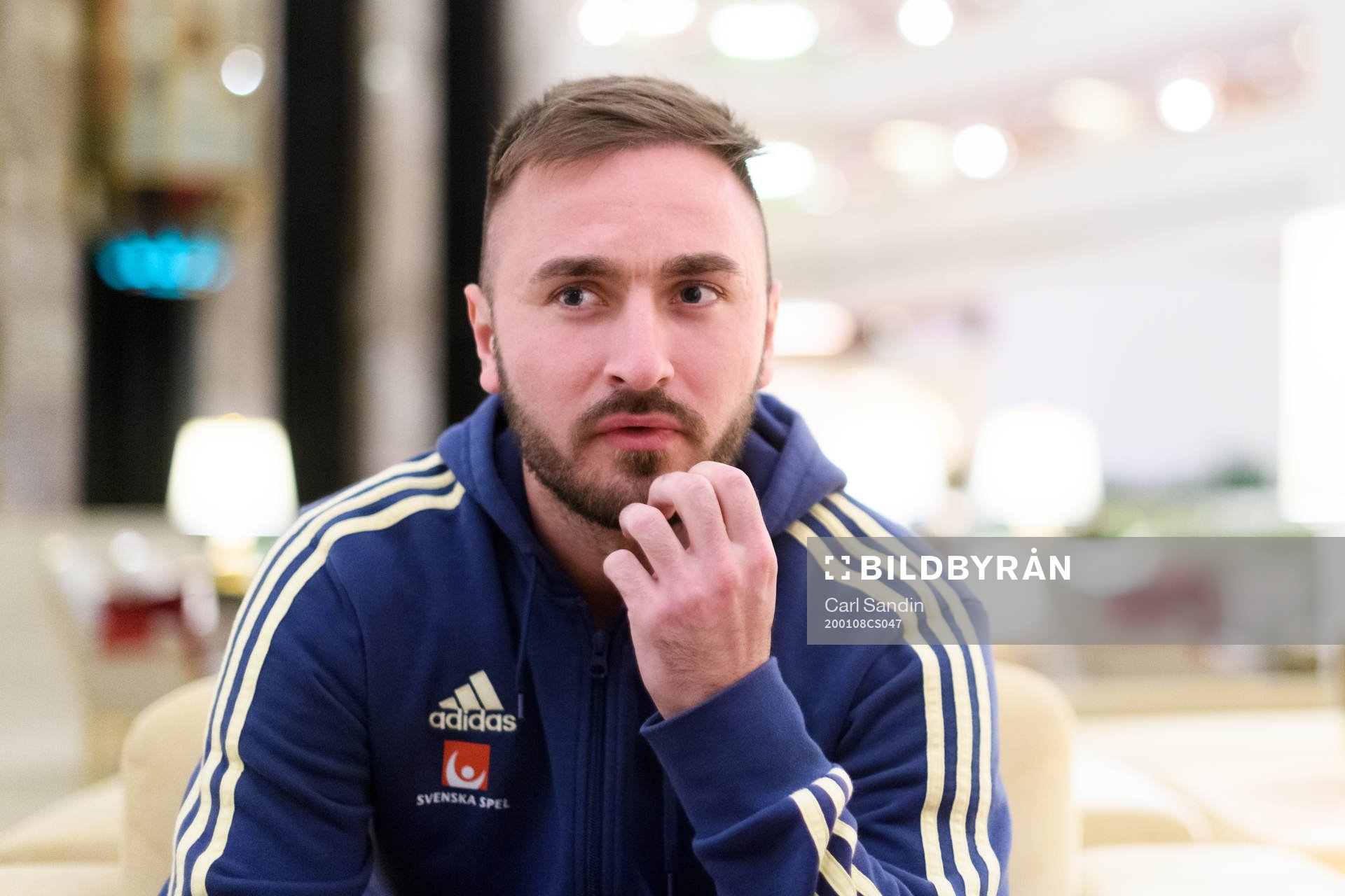 Muamer Tankovic is being interviewed on January 8, 2020 in Doha.
