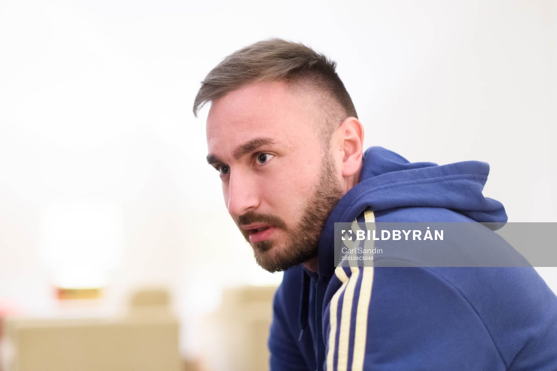 Muamer Tankovic is being interviewed on January 8, 2020 in Doha.