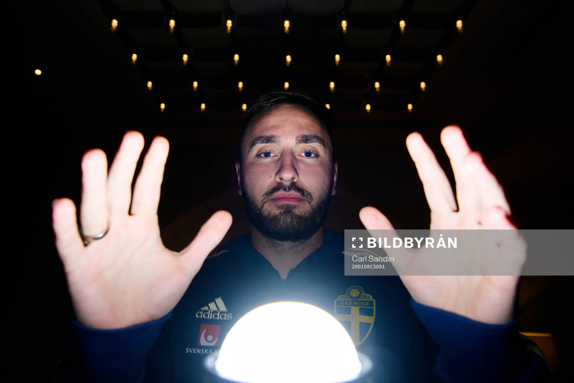 Muamer Tankovic poses for a picture on January 8, 2020 in Doha.