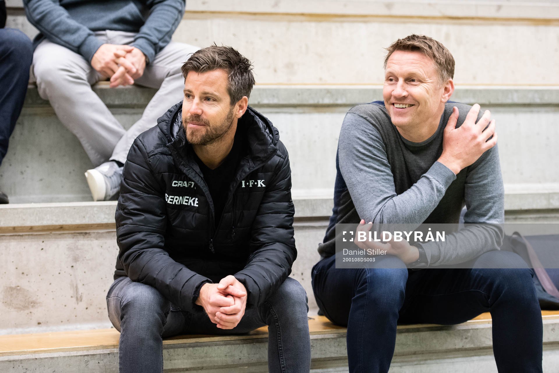 Assisterande sportchef Pontus Farnerud och sportchef Kennet