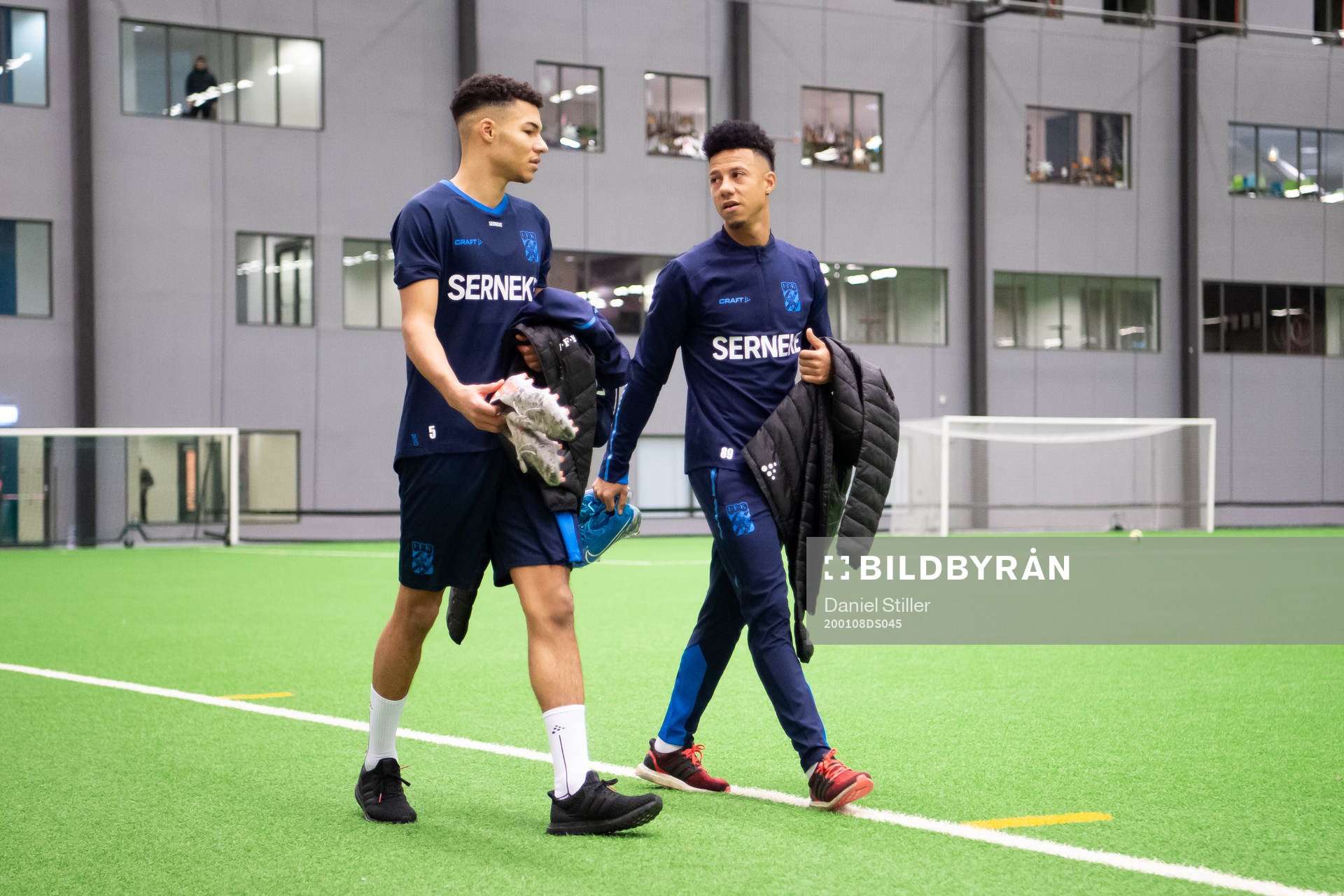 Alexander Jallow och Tobias Sana