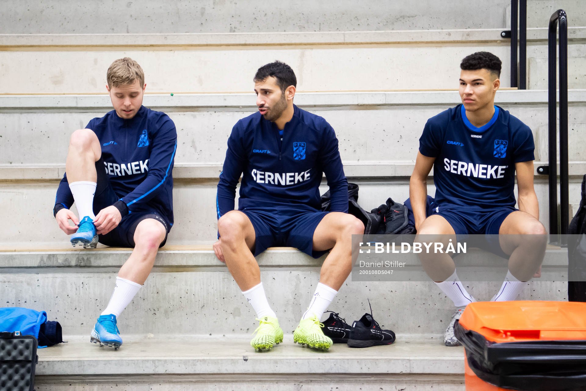 Victor Wernersson, André Calisir och Alexander Jallow