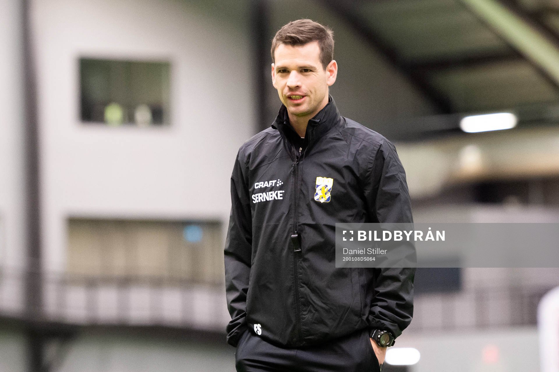 Assisterande tränare Ferran Sibila under en träning med IFK Göteborg den 8 januari 2020 i Göteborg.