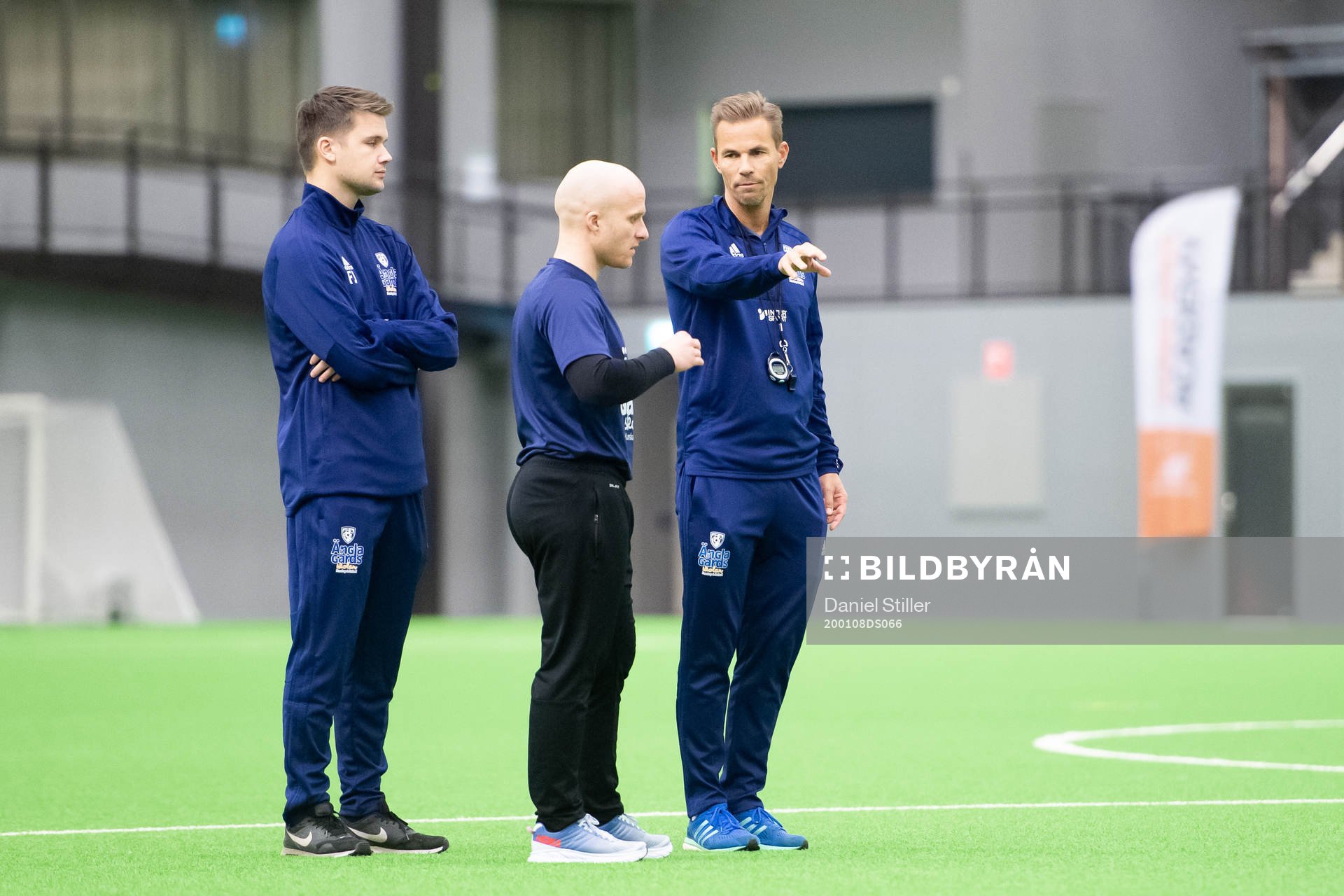 Niclas Alexandersson, tränare i ungdomsakademin,  under en träning med IFK Göteborg den 8 januari 2020 i Göteborg.
