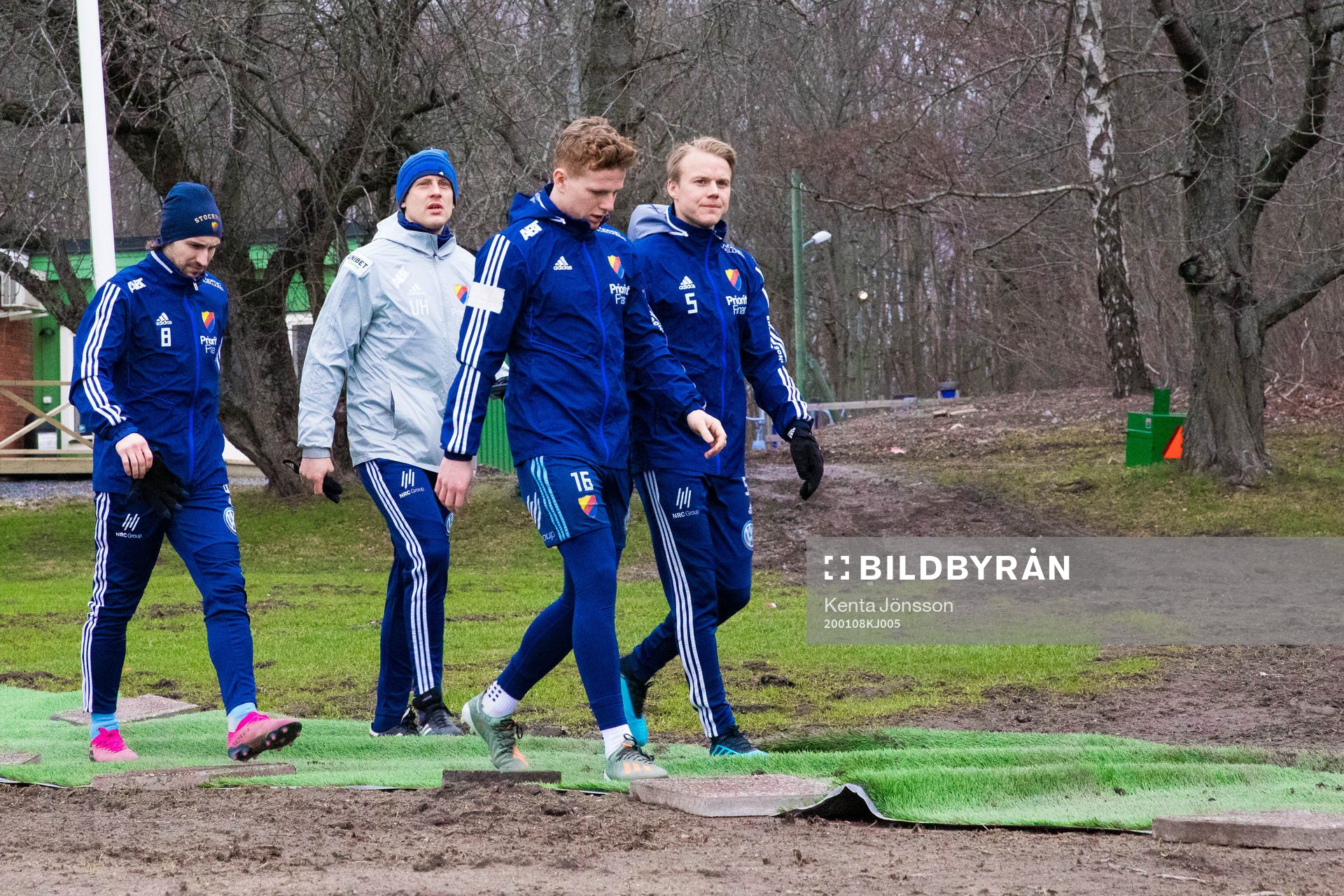 Djurgårdens Kevin Walker , Aslak Witry och Elliot Käck