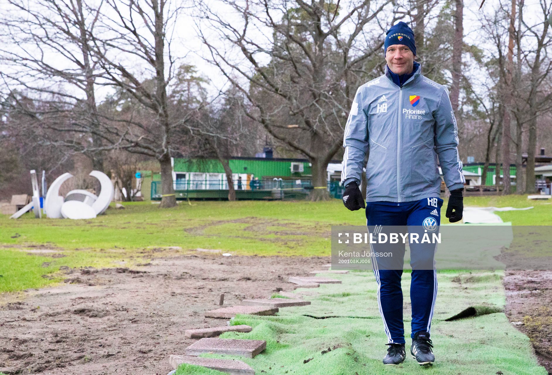 Djurgårdens tränare Kim Bergstrand