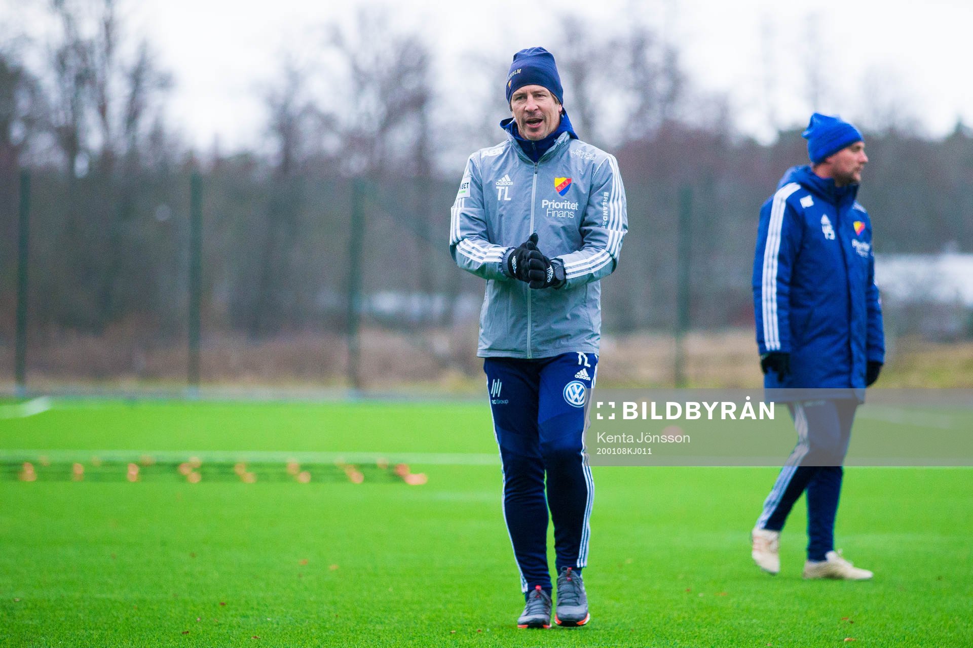 Djurgårdens tränare Thomas Lagerlöf