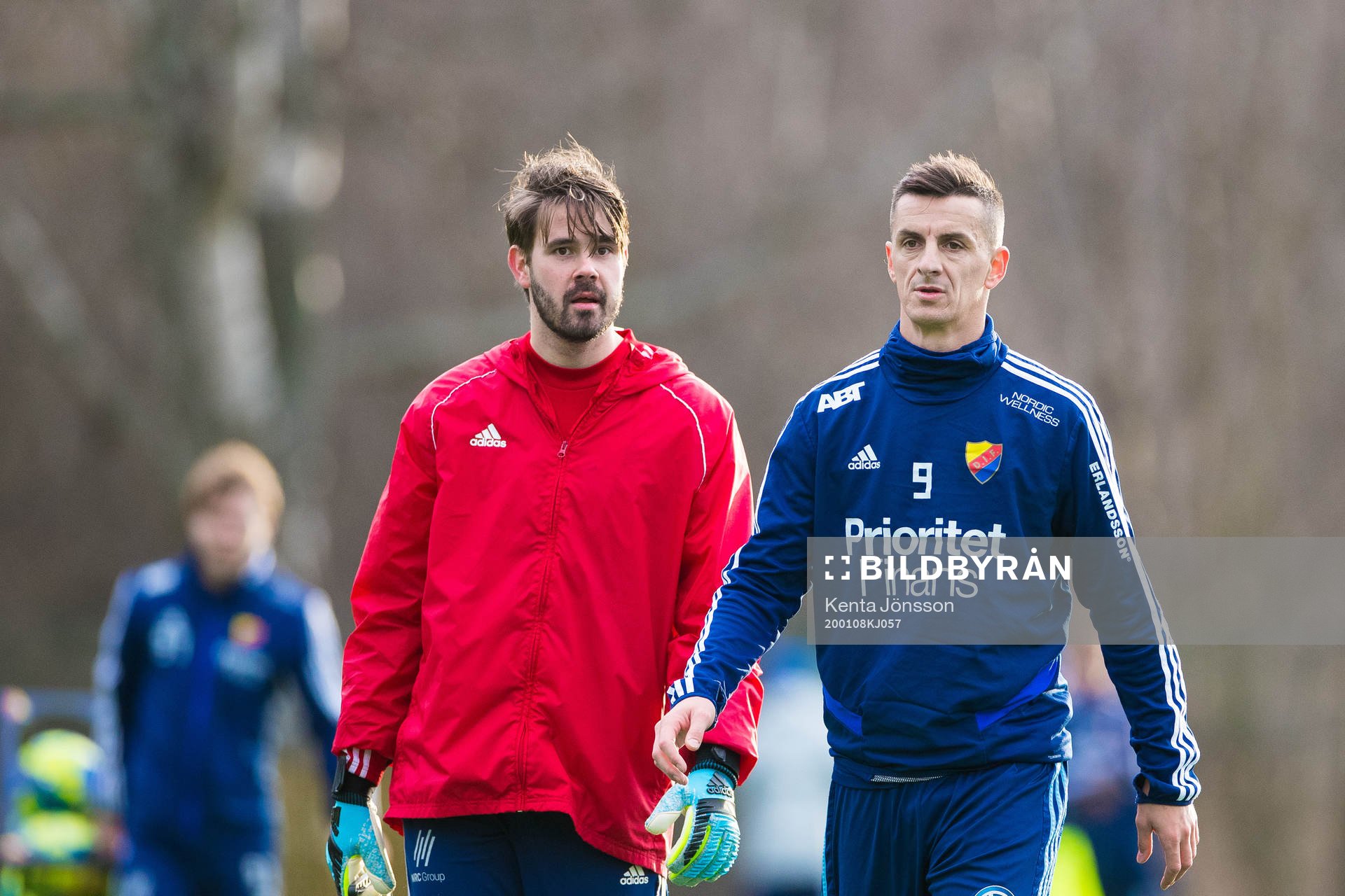 Målvakt Tommi Vaiho och Haris Radetinac