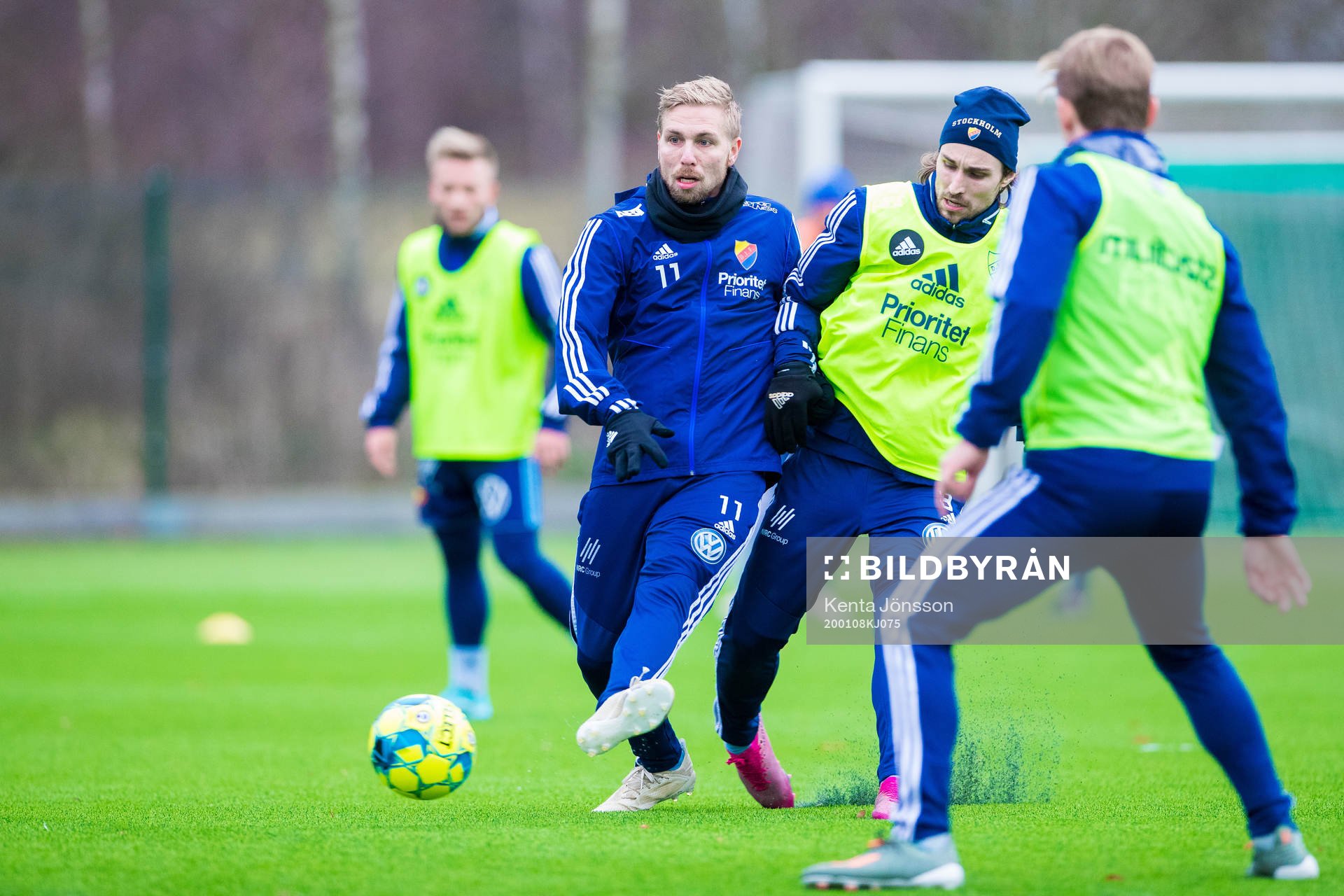 Djurgårdens Jonathan Ring och Kevin Walker