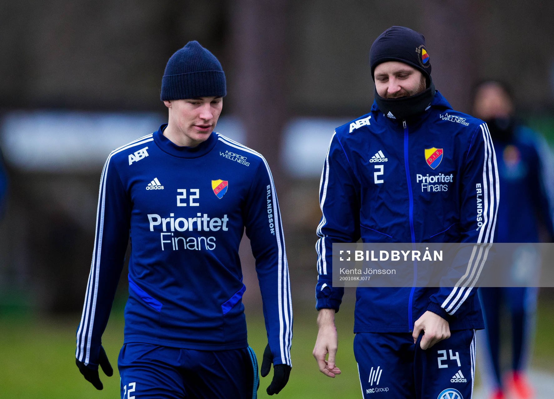 Adam Bergmark Wiberg och Curtis Edwards