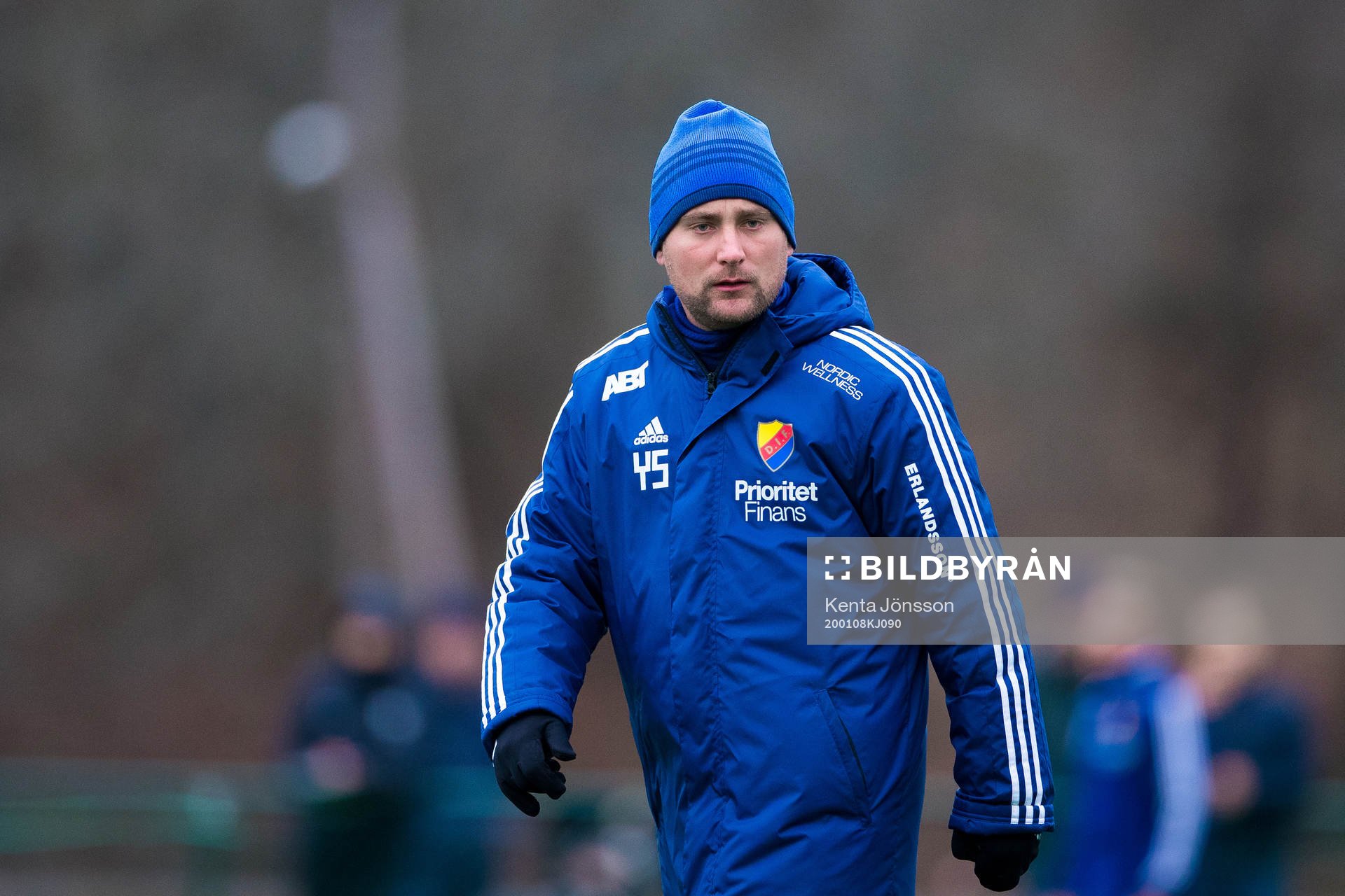Assisterande tränare Hugo Berggren