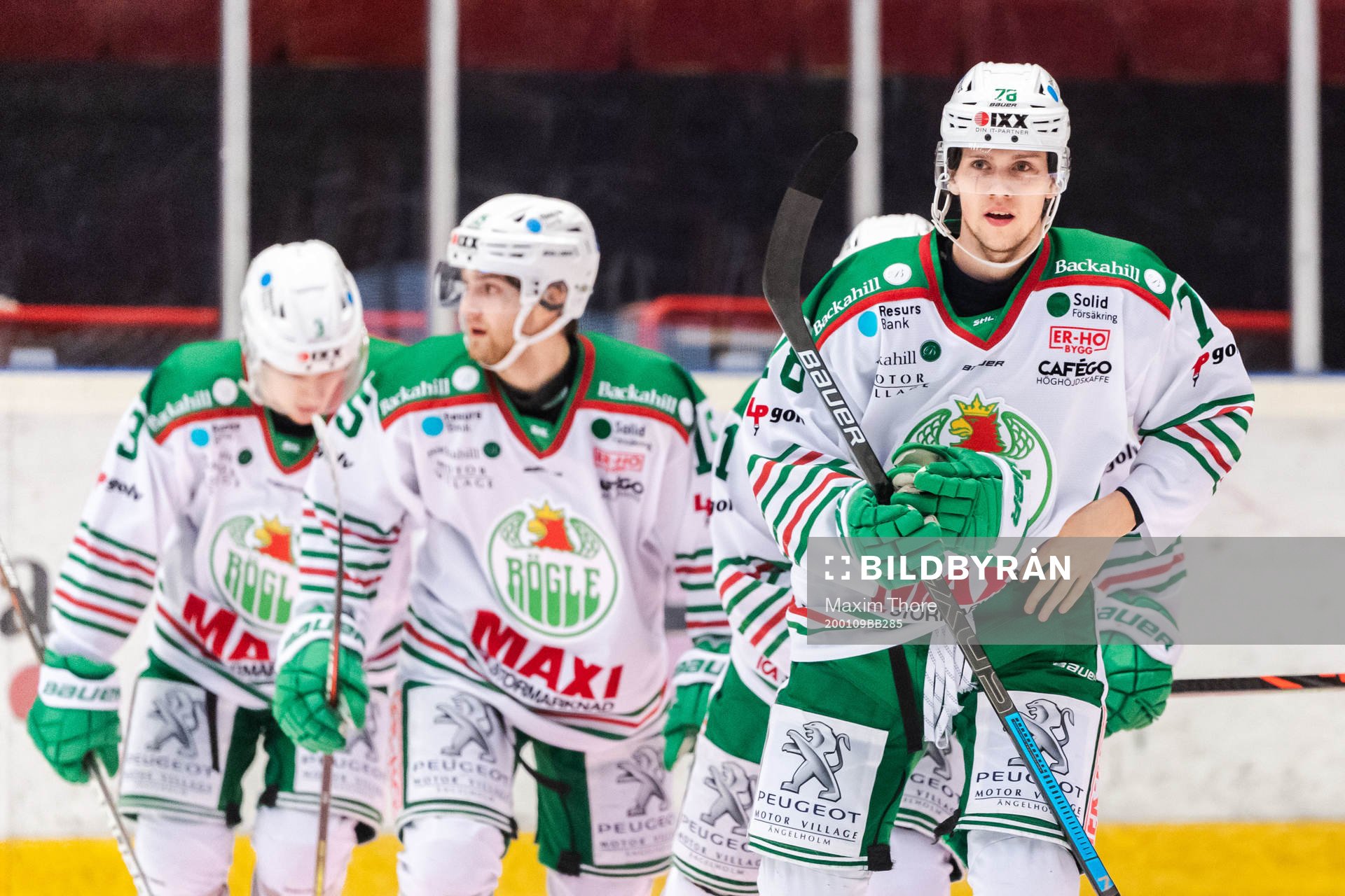 Rögles Dominik Bokk jublar