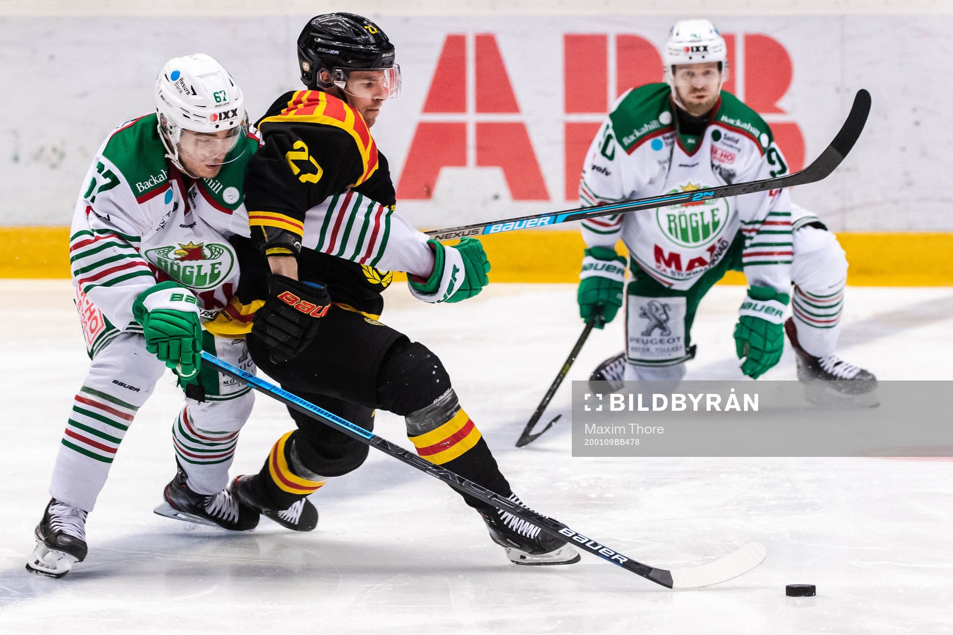 Rögles Leon Bristedt och Brynäs Emil Forslund