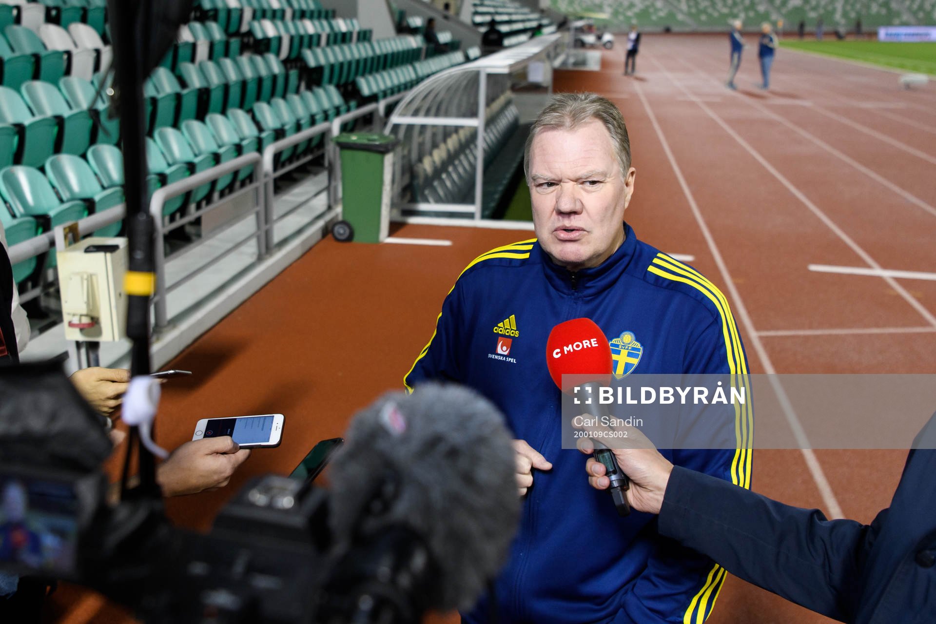 Karl-Erik Nilsson, president of the Swedish Football
