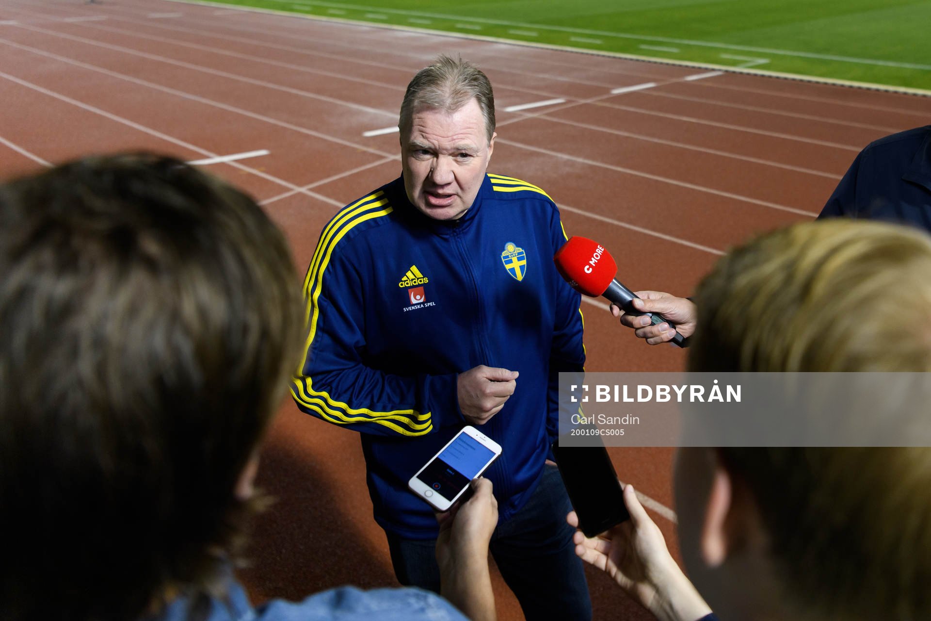 Karl-Erik Nilsson, president of the Swedish Football