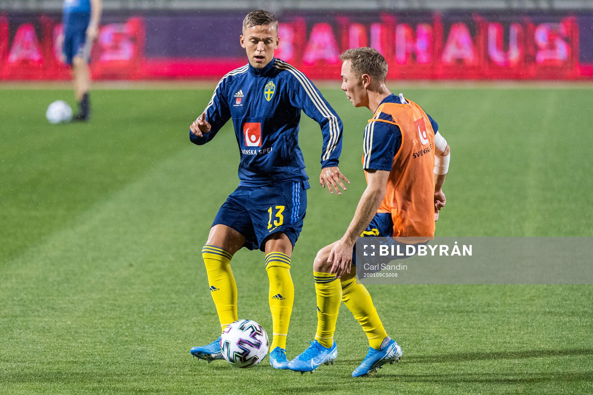 Jesper Karlsson and Joel Andersson of Sweden