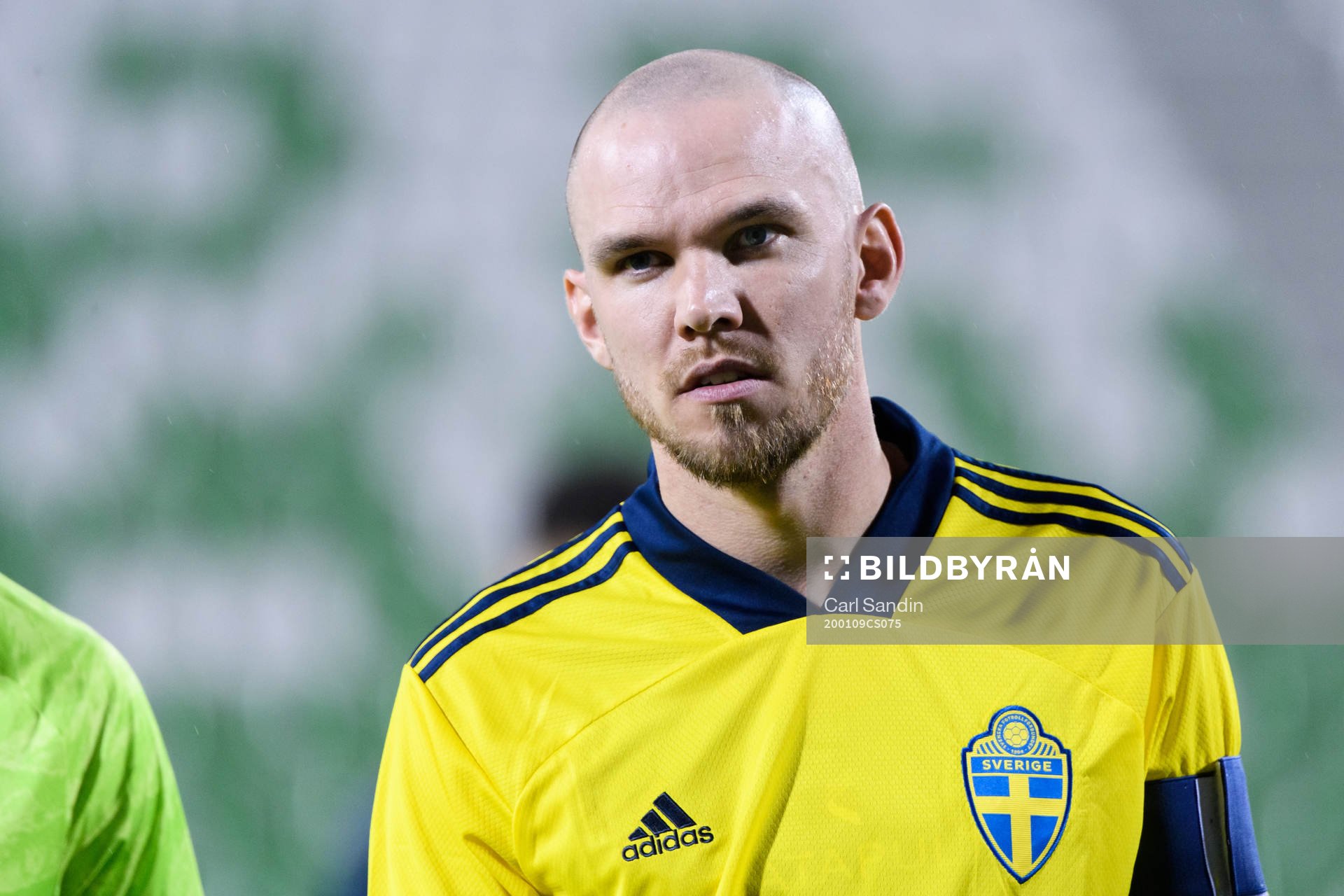 Marcus Danielson of Sweden at lineup