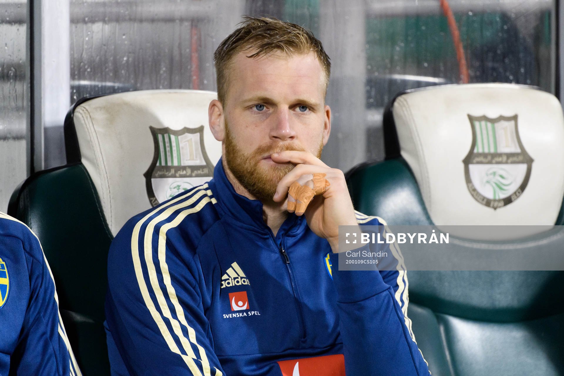 Goalkeeper Peter Abrahamsson