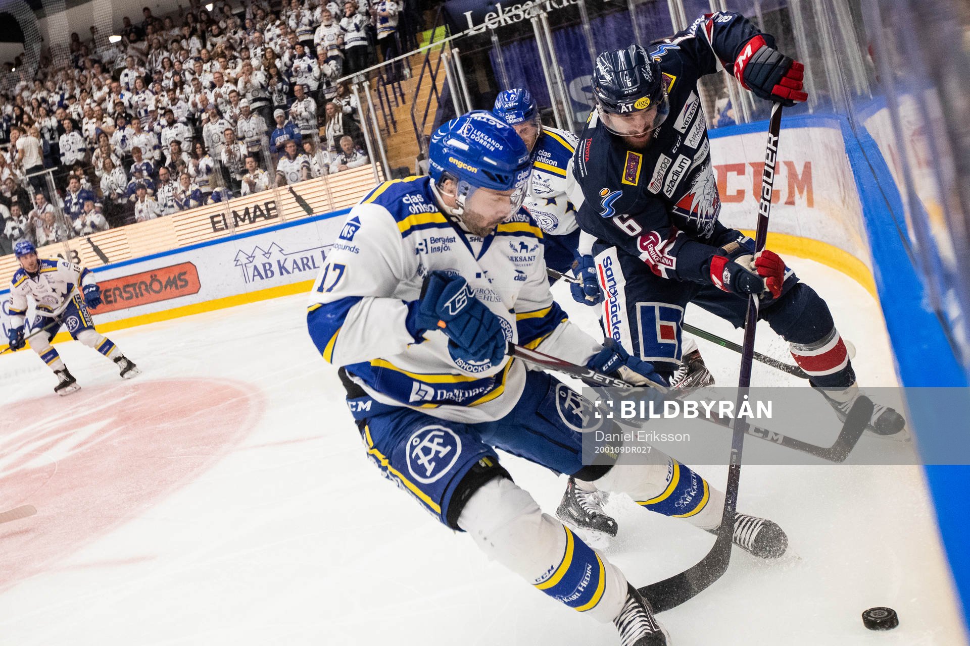 Leksands Daniel Olsson Trkulja och Linköpings Jonas Holös