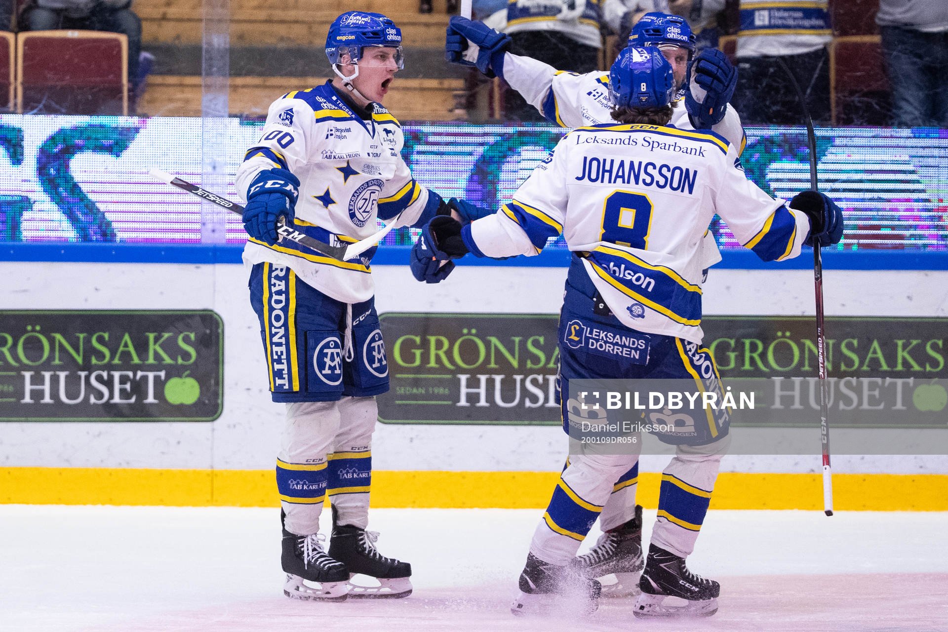 Leksands Martin Karlsson jublar