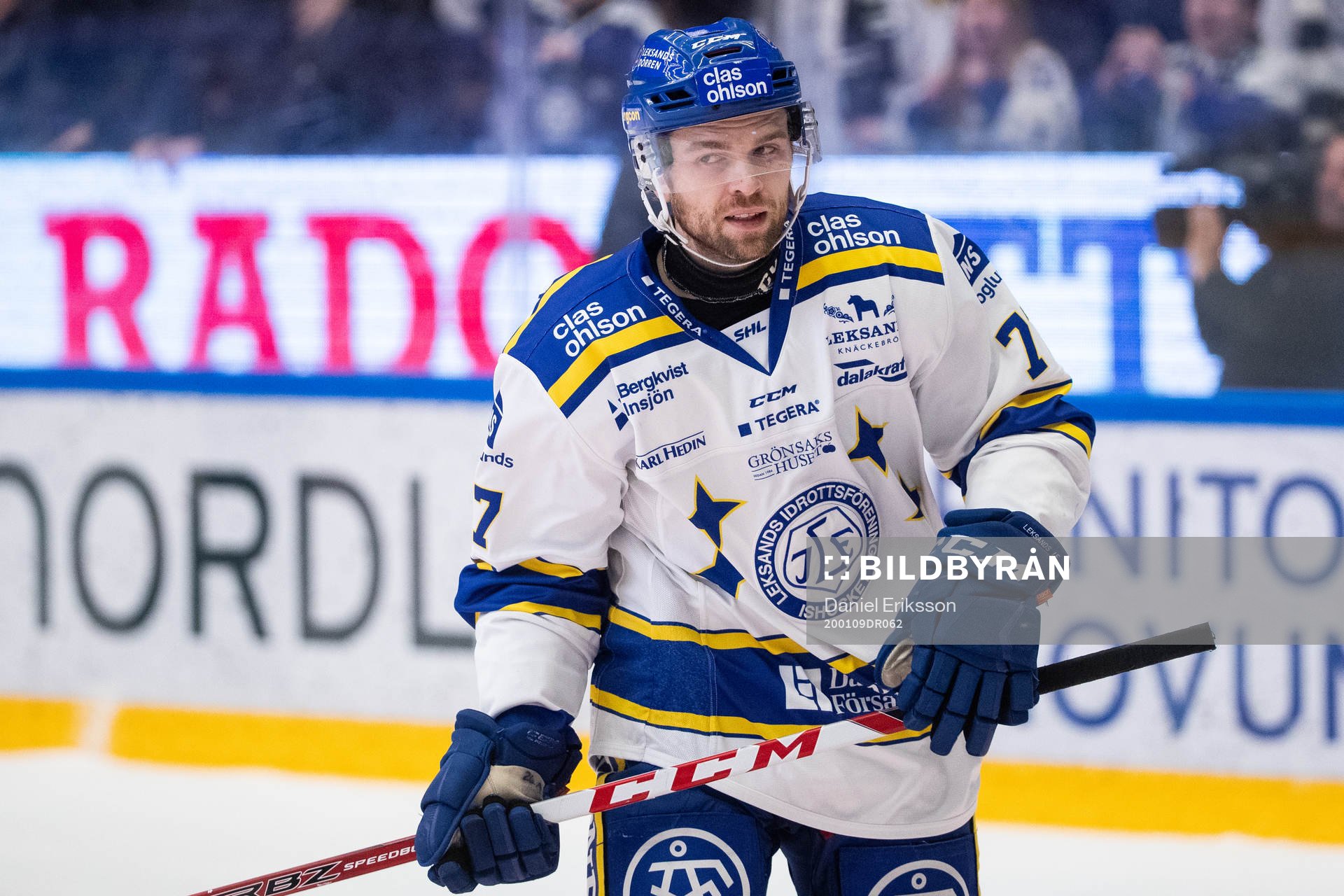 Leksands Spencer Abbott jubel