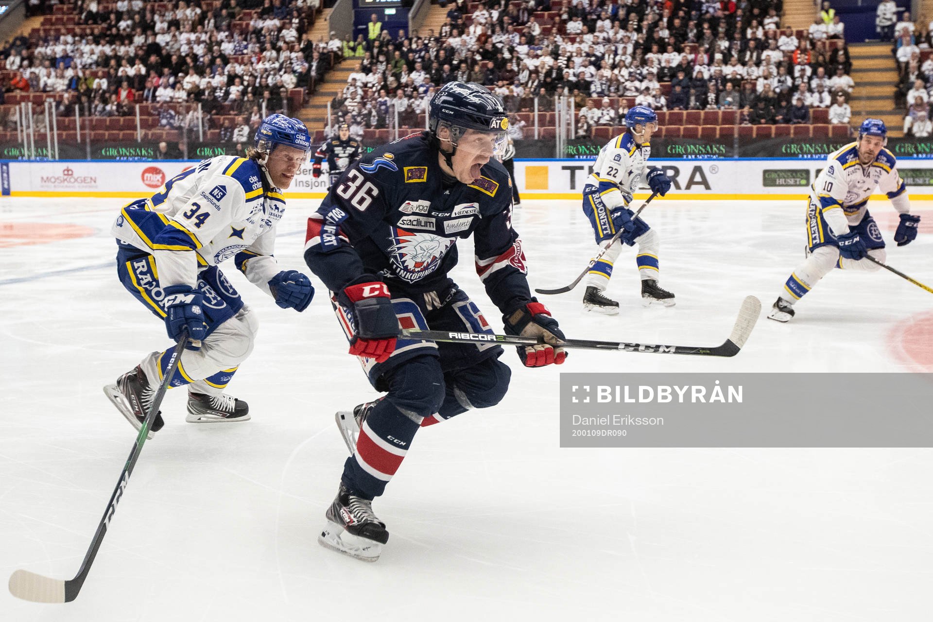 Leksands Philip Samuelsson och Linköpings Filip Karlsson