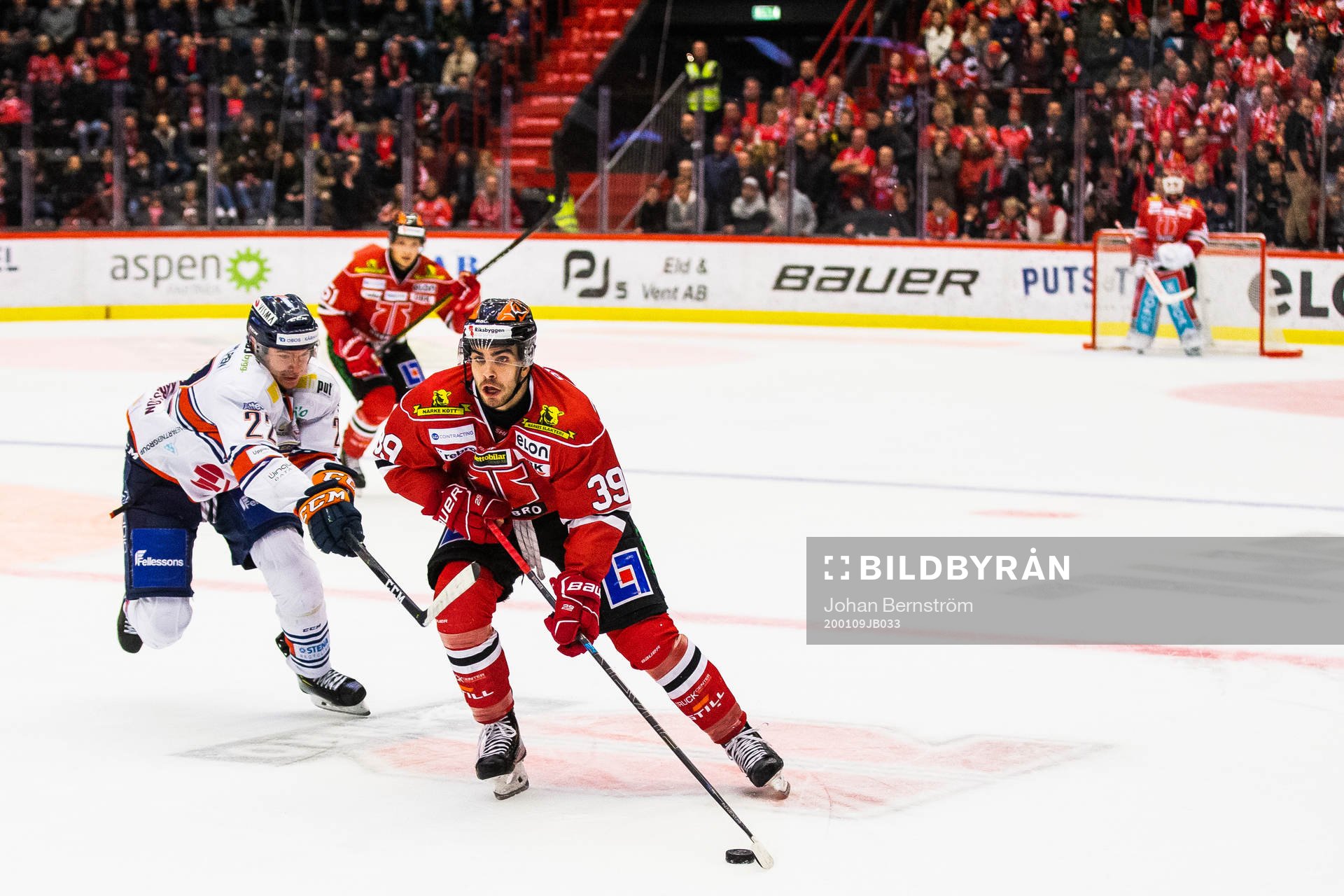 Växjös Jacob Forsbacka-Karlsson och Örebros Jordan