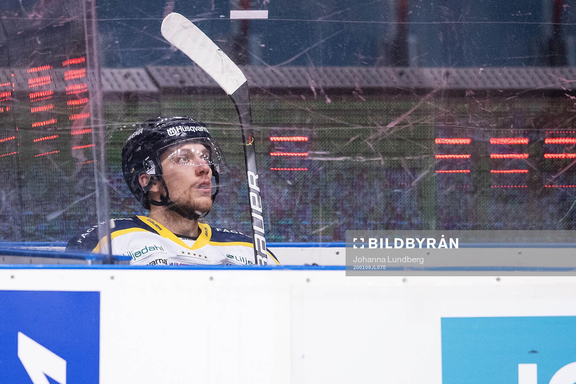 s Anthony Camara i utvisningsbåset med 2 minuter kvar