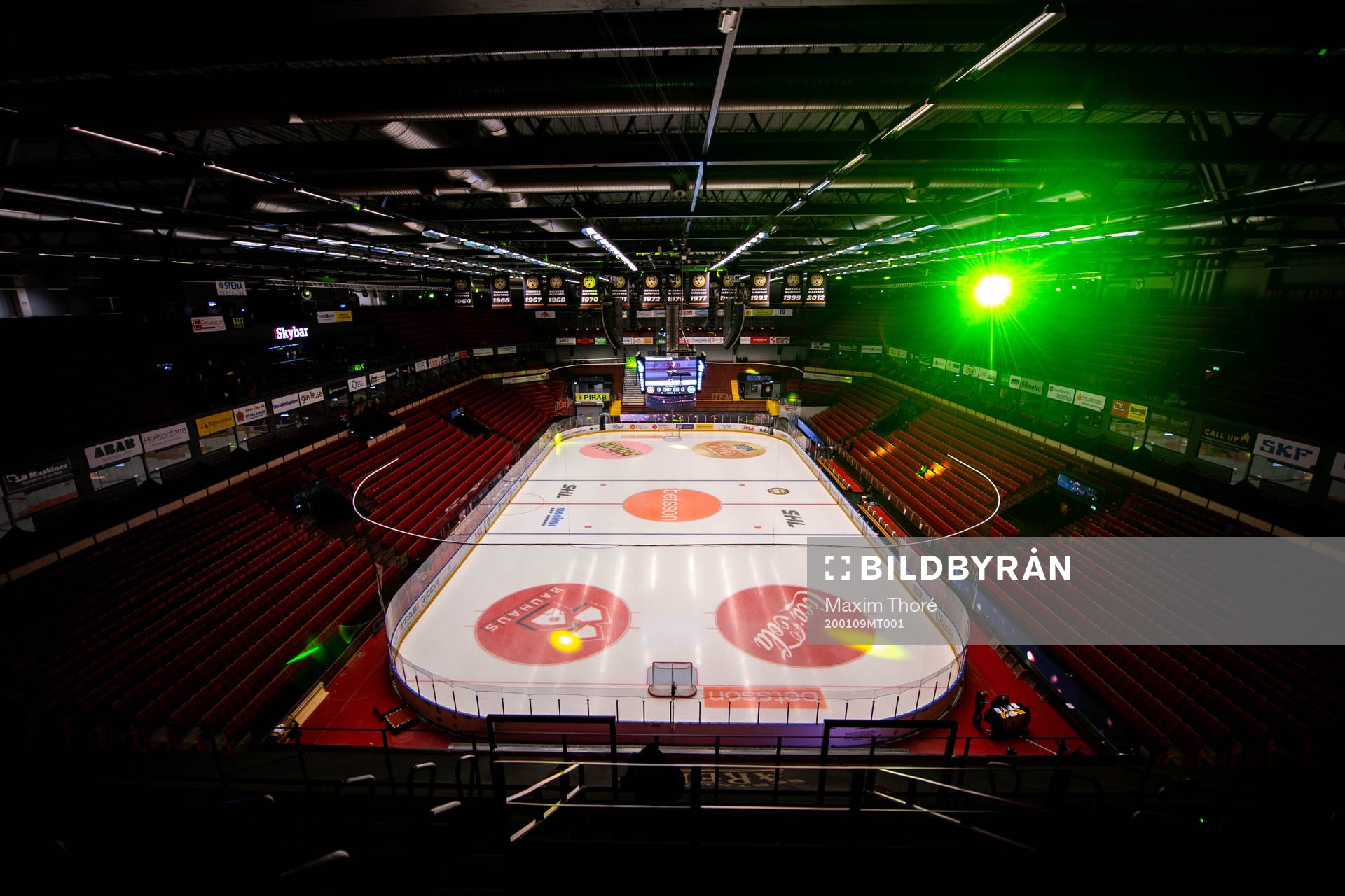 Interiör av Monitor ERP Arena